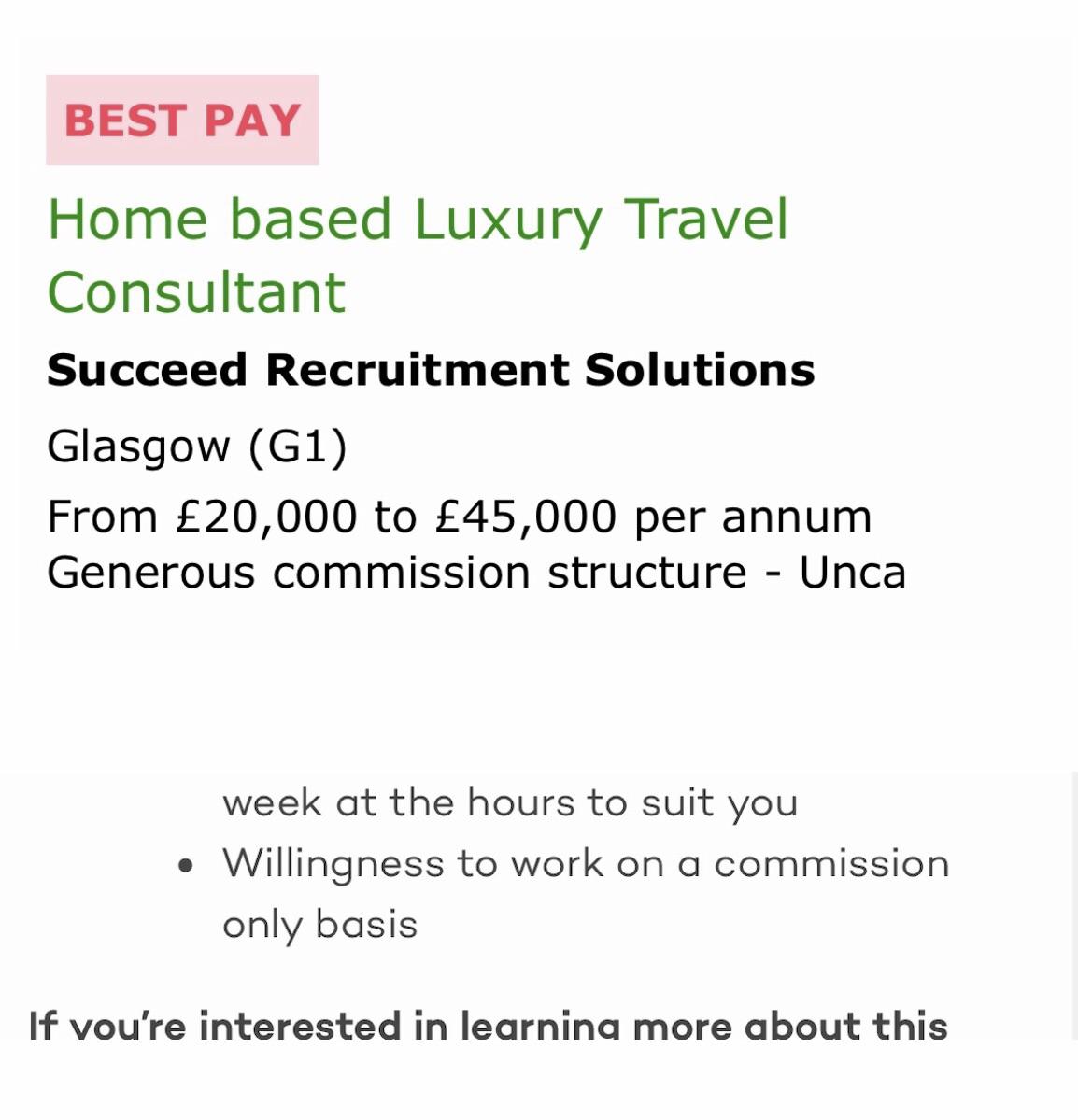 Making your pay look like “best pay” on a jobs site then sneak on the