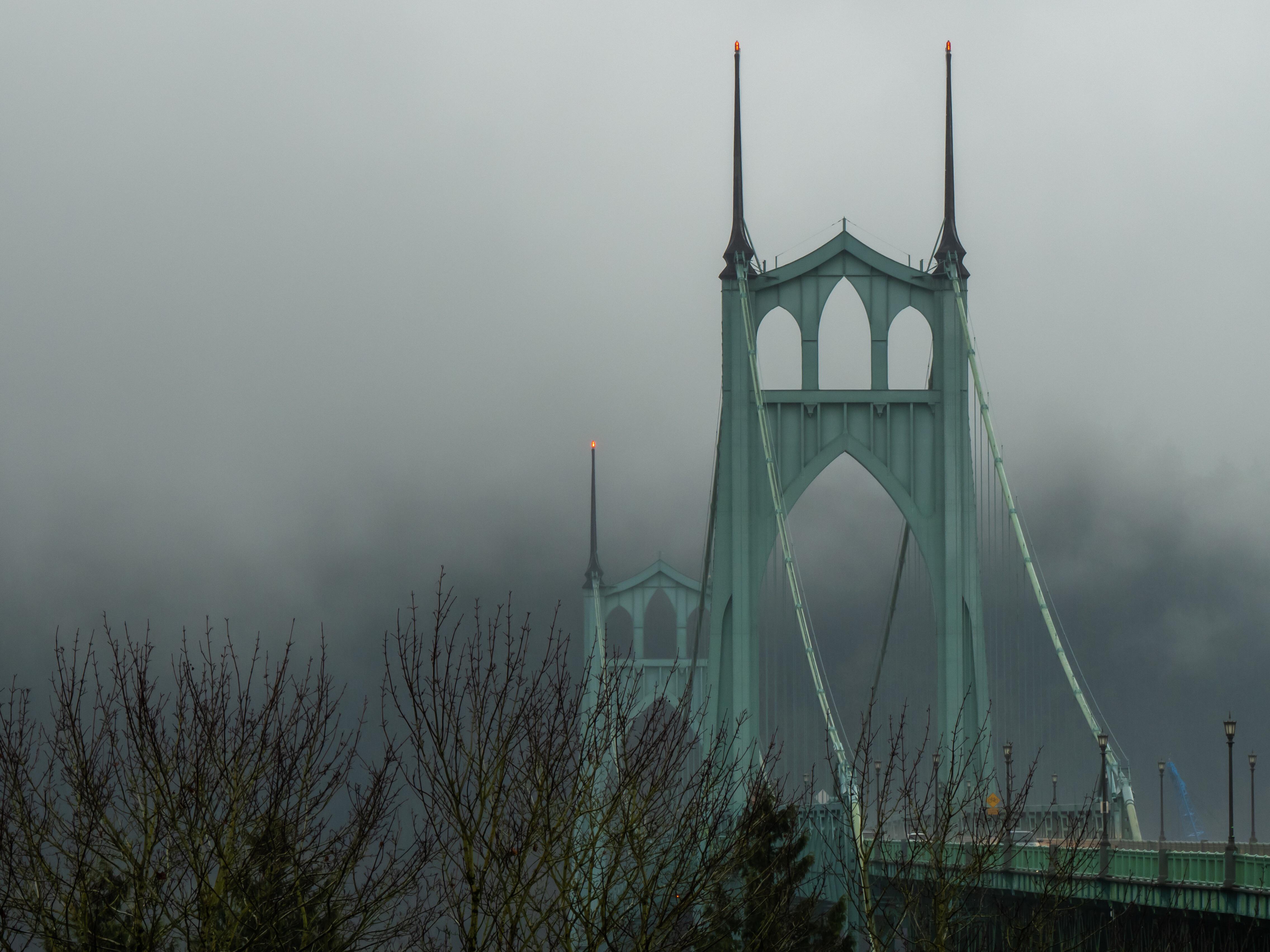 St. Johns Bridge, Portland Oregon InfrastructurePorn