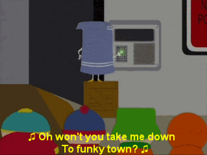 When you can literally hear a gif. r/southpark