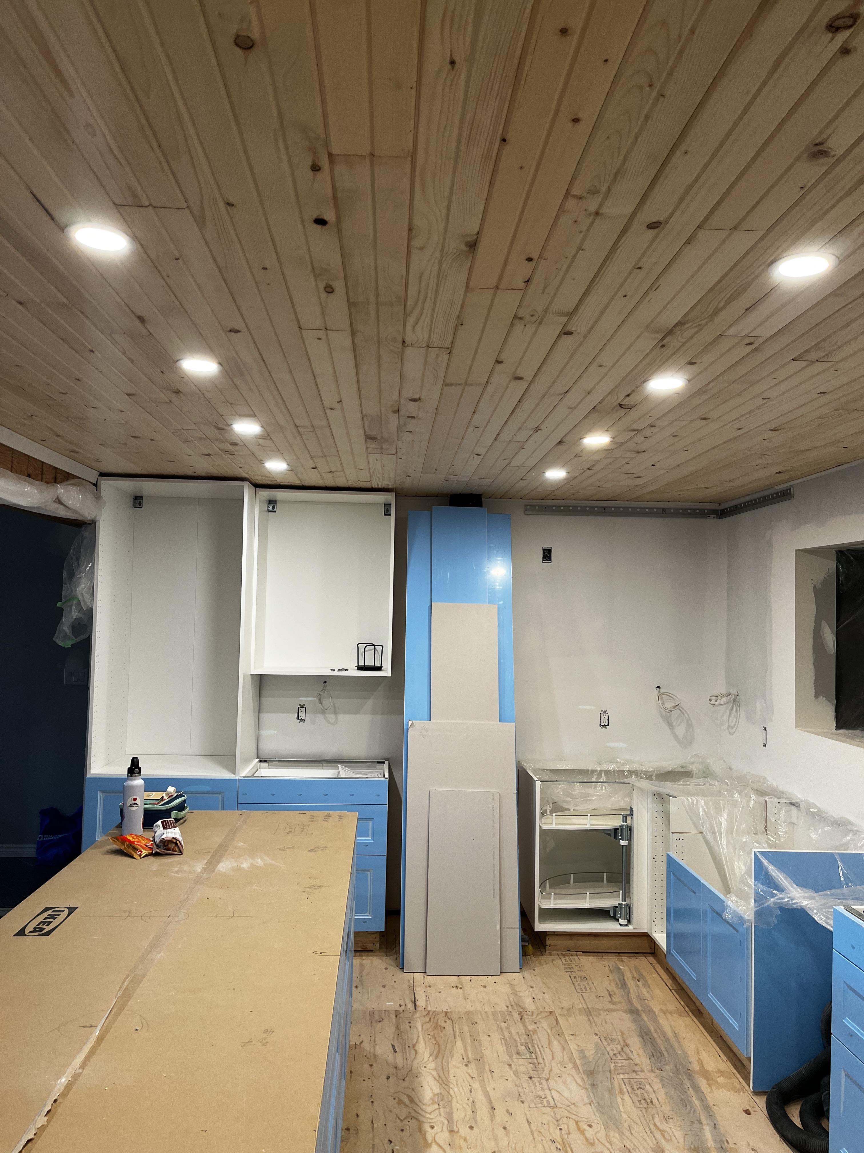 What finish for pine panel ceiling? Whitewash or stain? r/Remodel