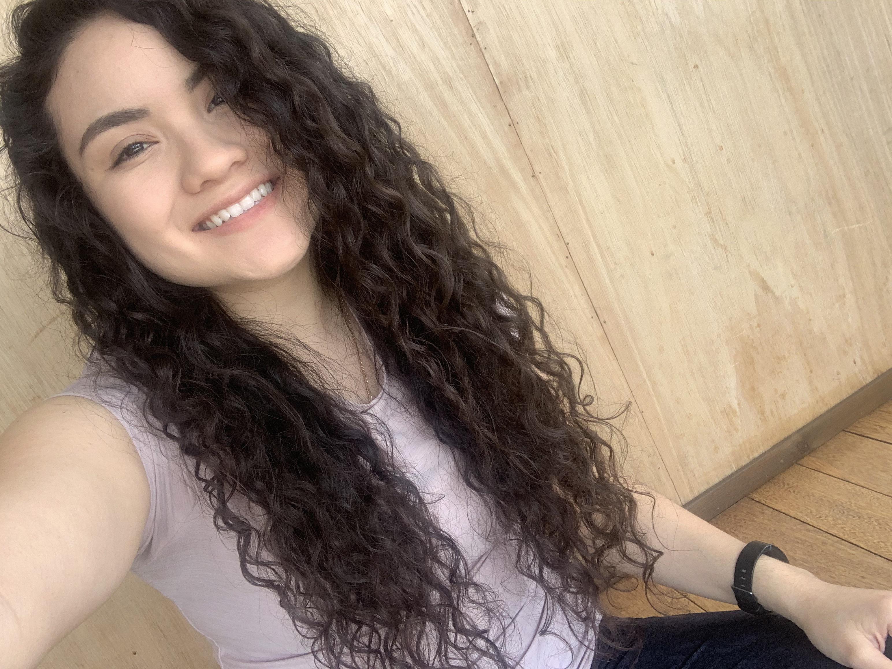 Morning hair post wash days are the best! r/curlyhair