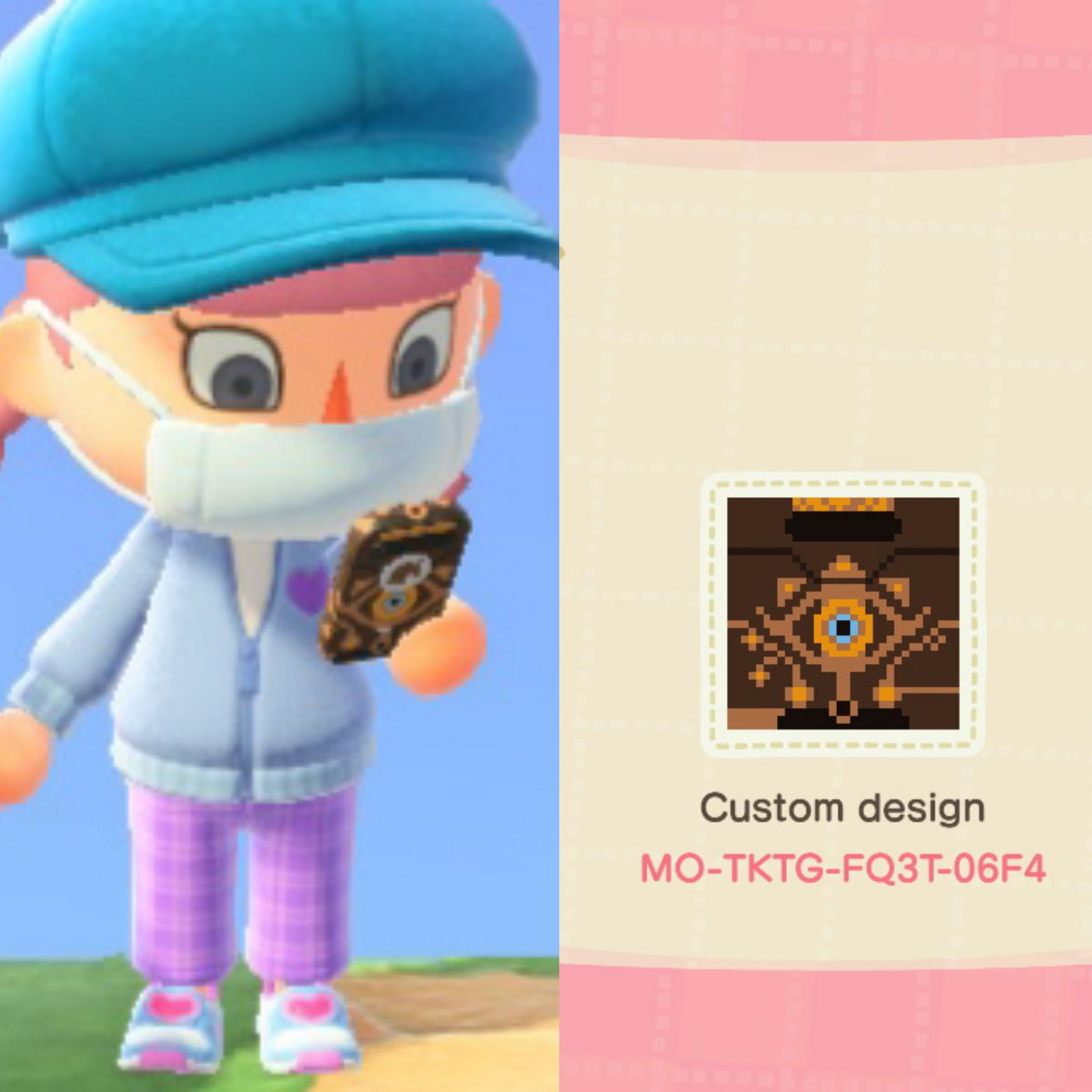 I made a sheikah slate phone case in animal crossing! r/Breath_of_the