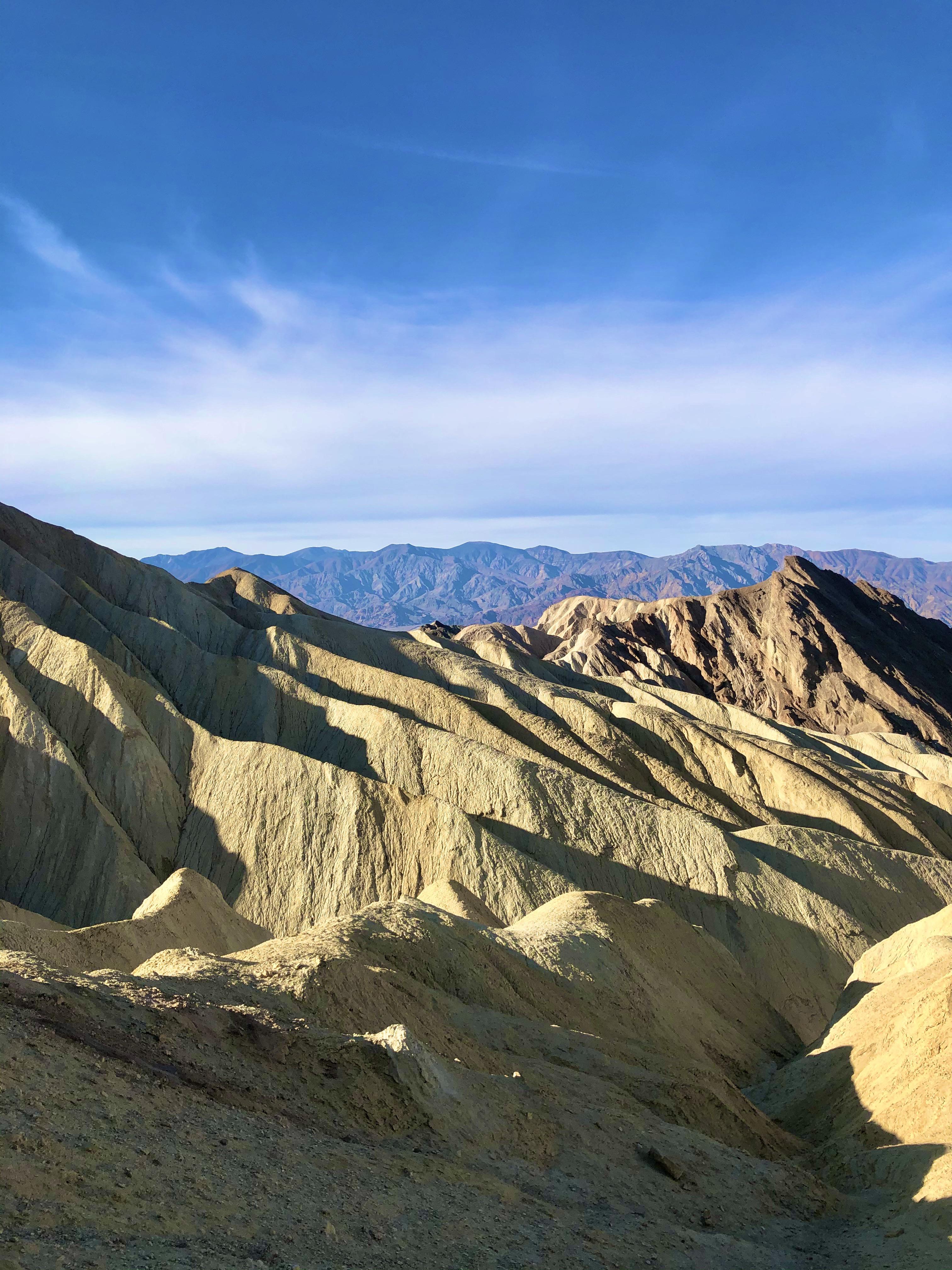 Zabriskie Point. Death Valley National Park, California USA r/hiking