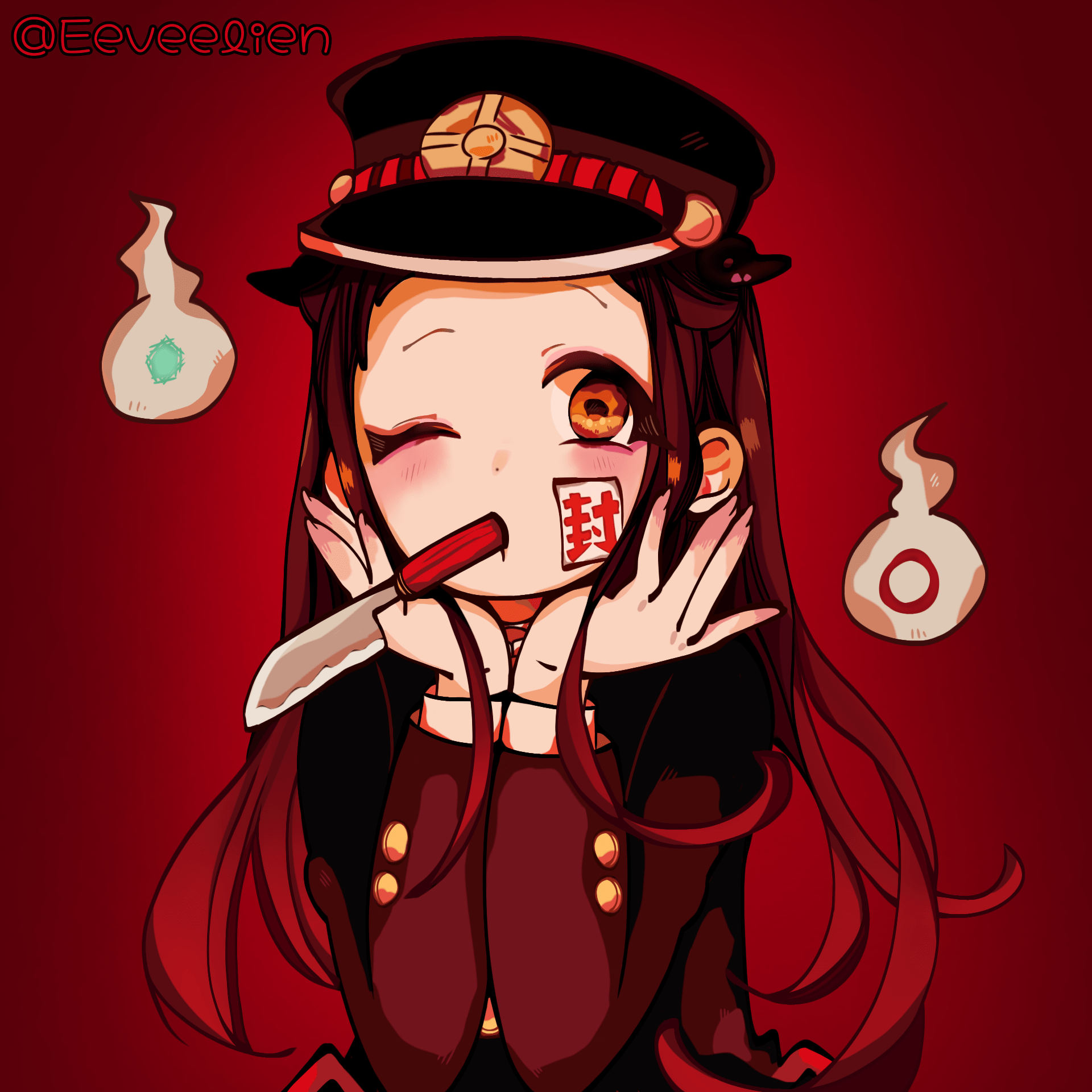 Nene cosplaying Hanako r/hanakokun