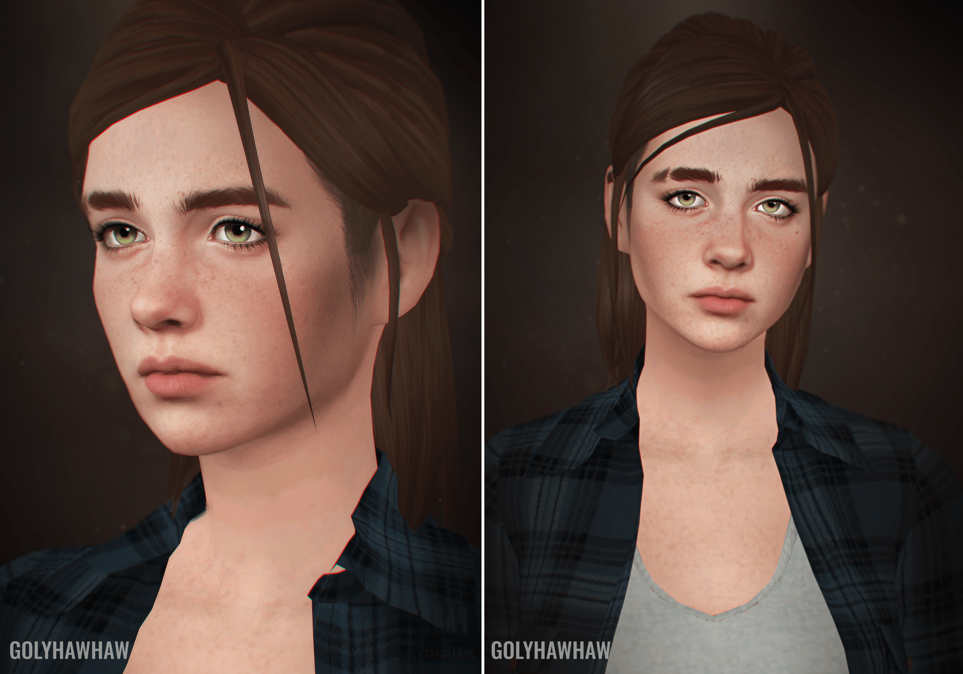 I made Ellie in The Sims 4. thelastofus