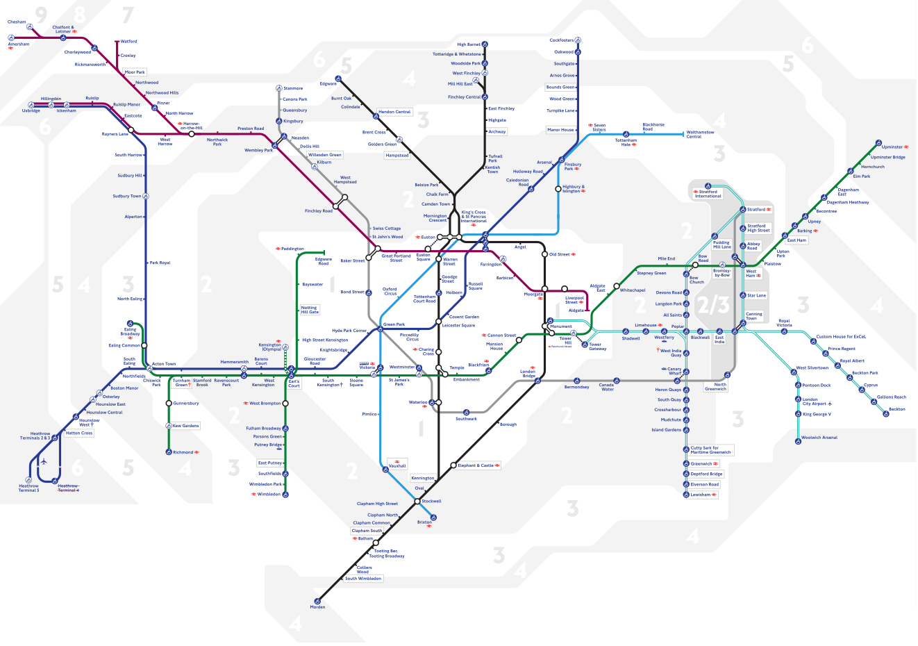 Day 13 The Overground has gone underground. There are now no more