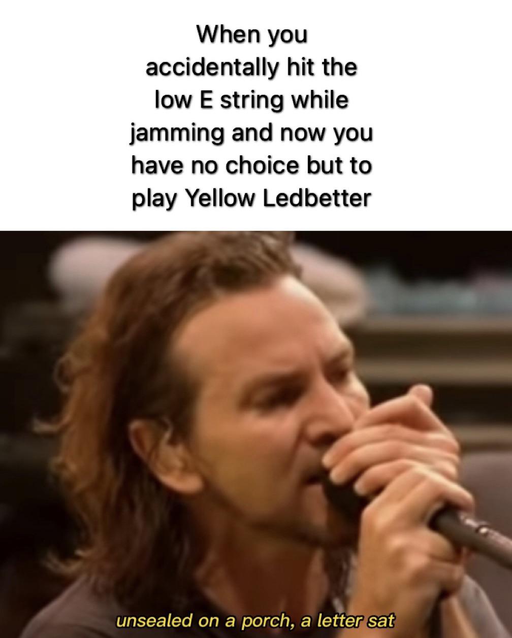 unspoken rule r/pearljam