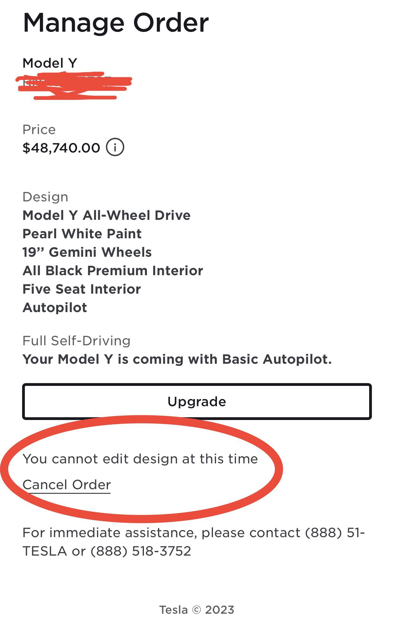 Newbie question. Why doesn’t it let me “Edit Design” on my order page