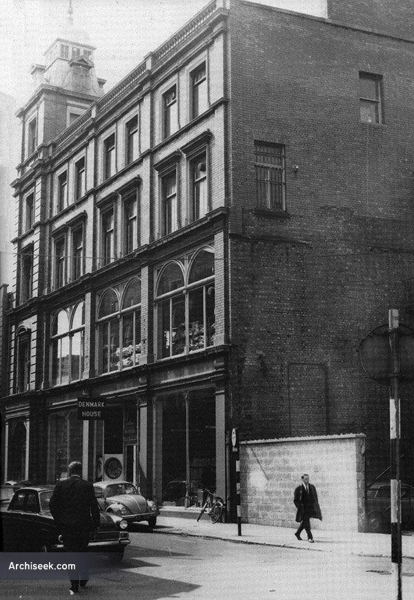 Denmark house, Little Denmark Street Dublin, built 1890s demolished