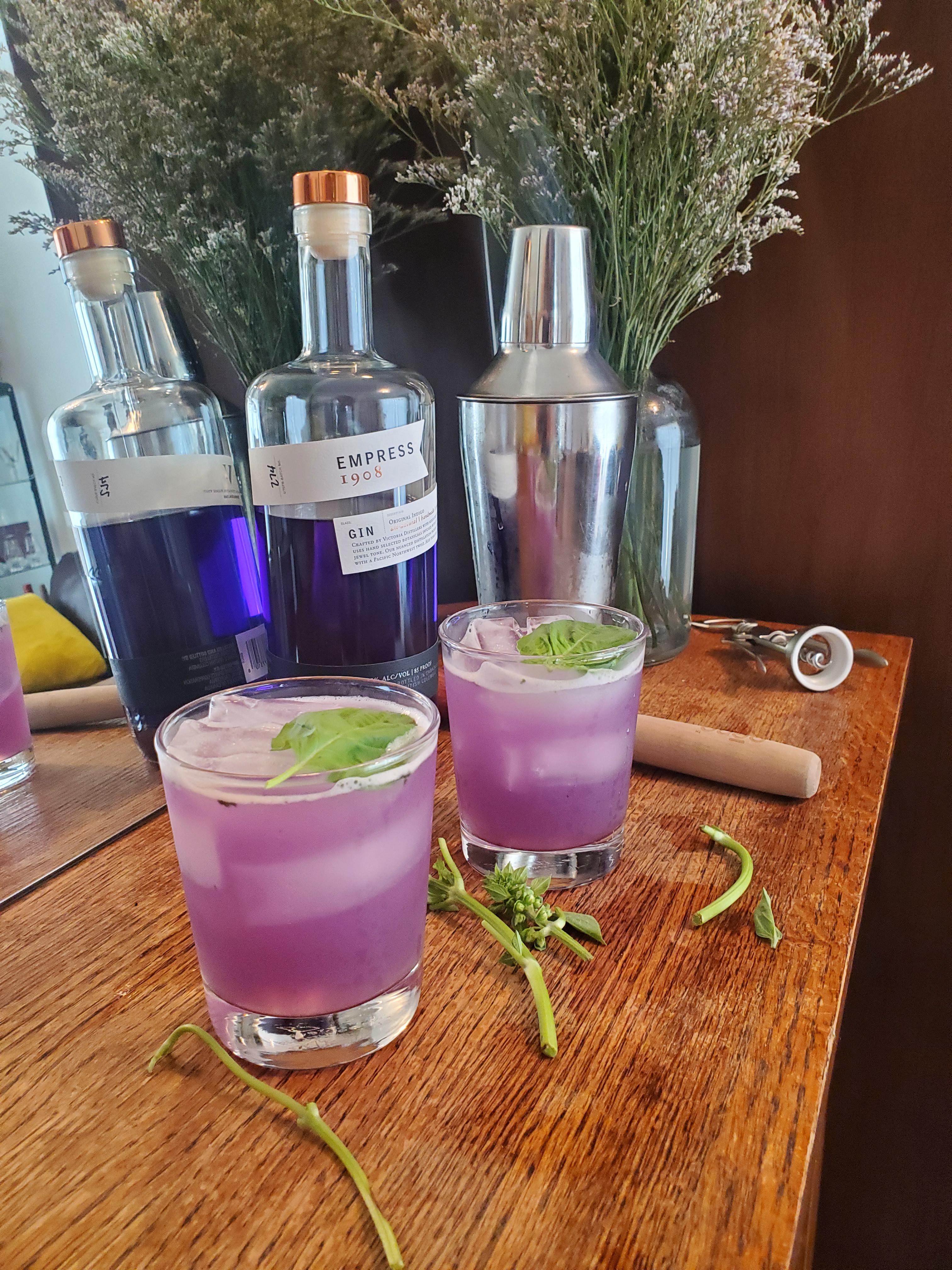 Empress Basil Smash r/cocktails