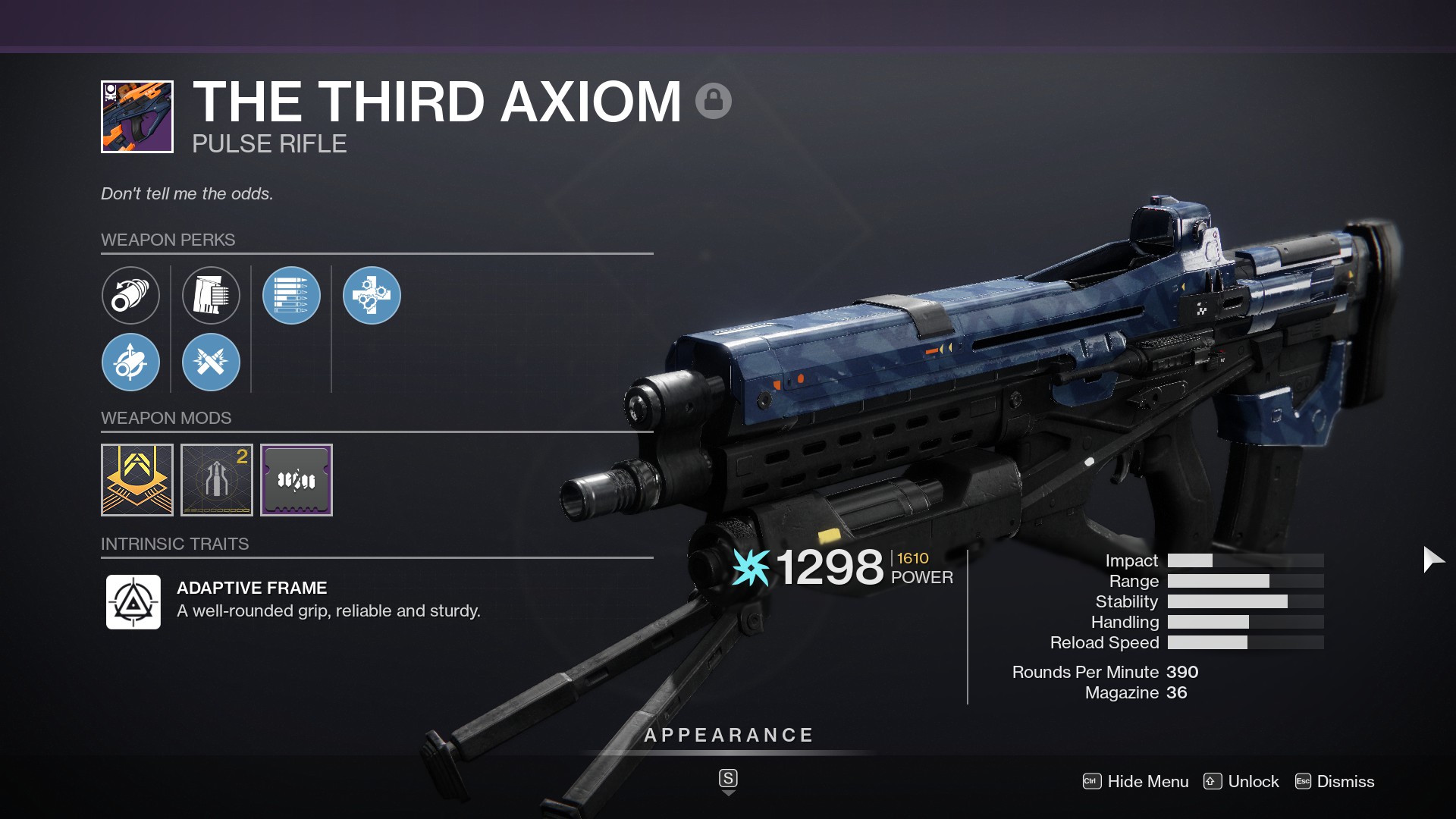 Using Blue Geometry on The Third Axiom kind of makes it