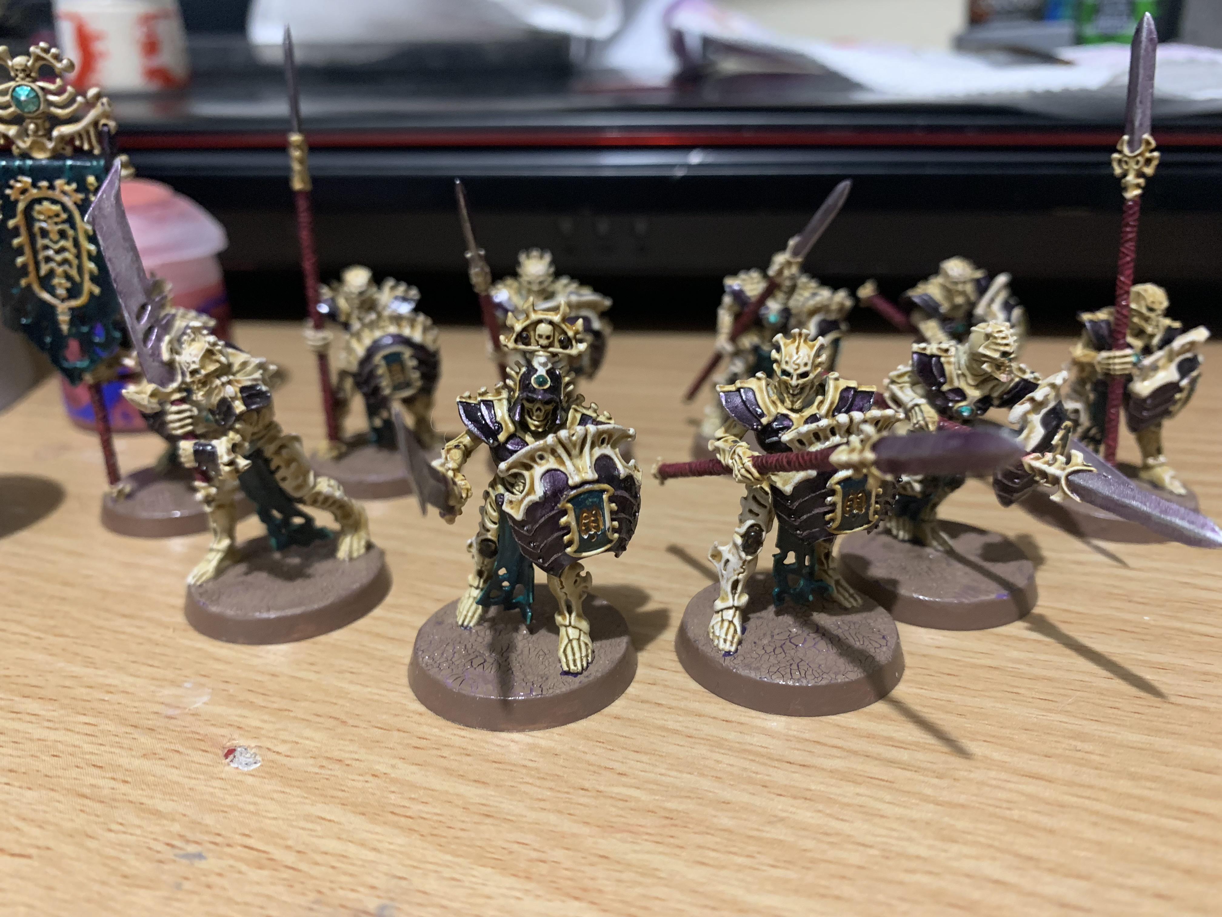My Mortek Guard unit complete r/ageofsigmar