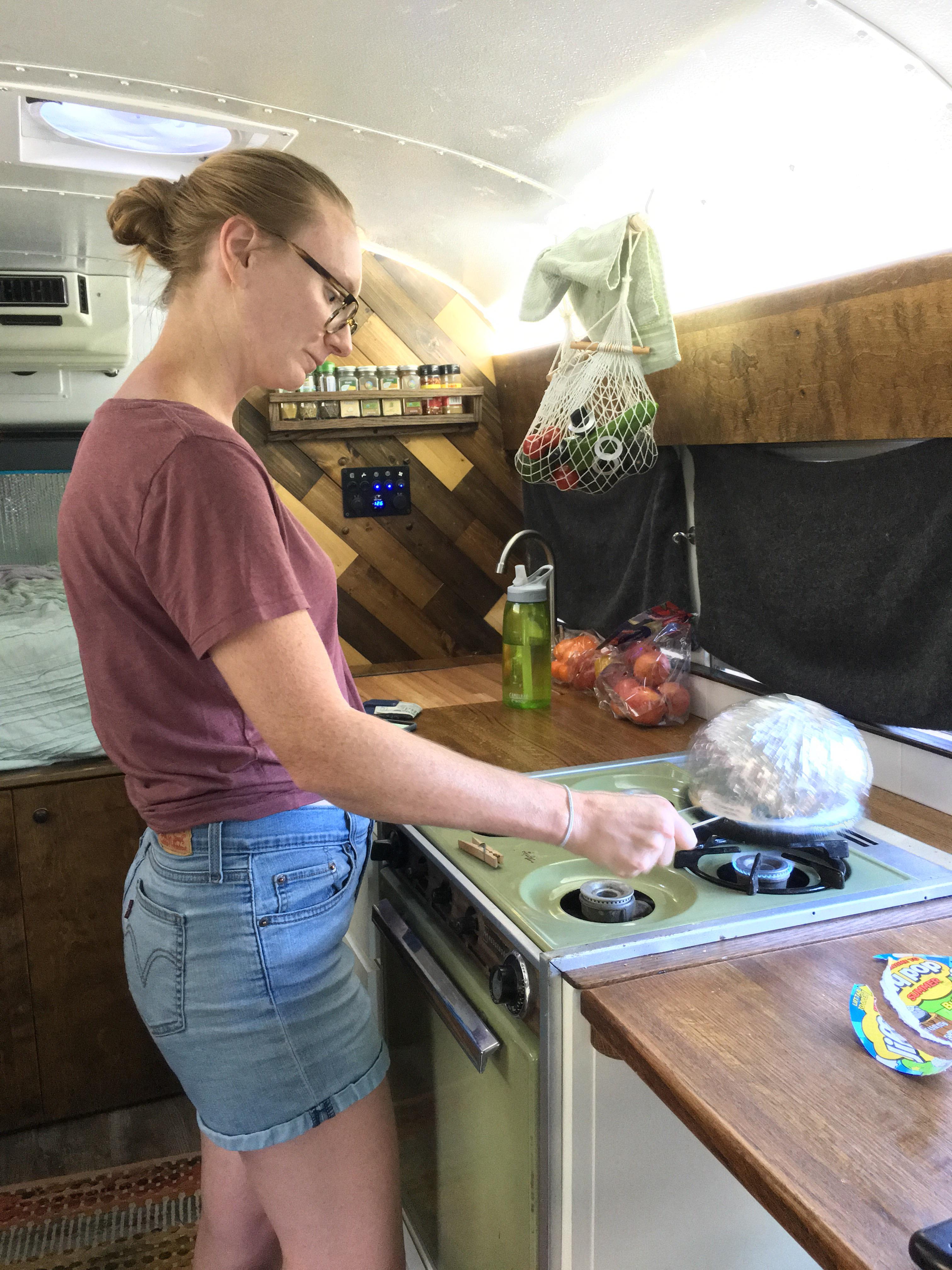 We popped Jiffy Pop on the stove last night. 😄 I bought the Complete