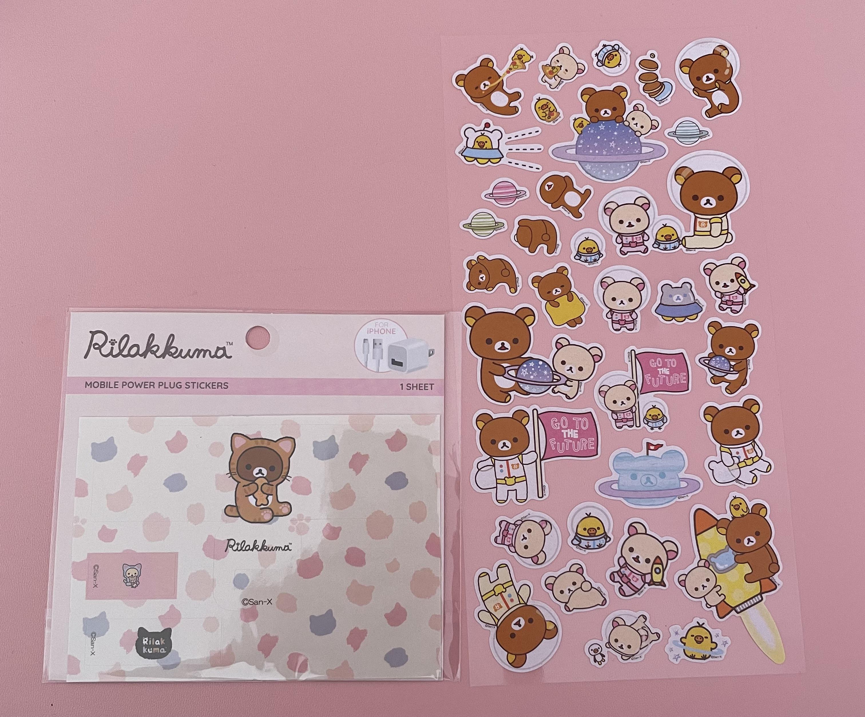 I bought Rilakkuma stickers at Daiso r/rilakkuma