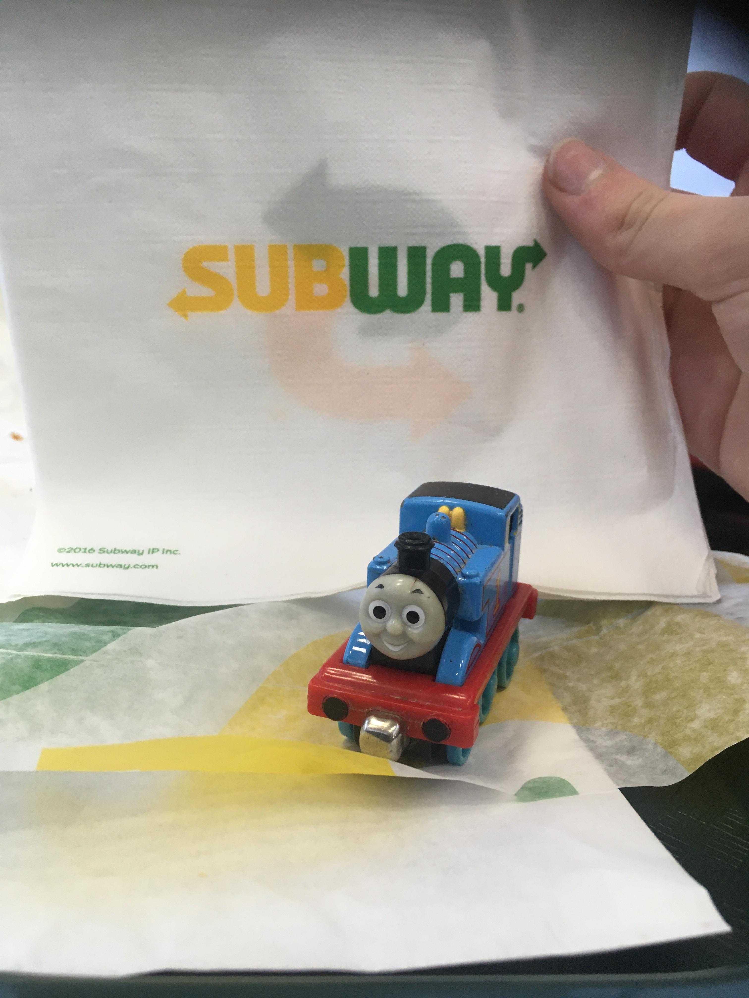 Engines in food franchises 2 Thomas in SubWay. r/thomasthetankengine