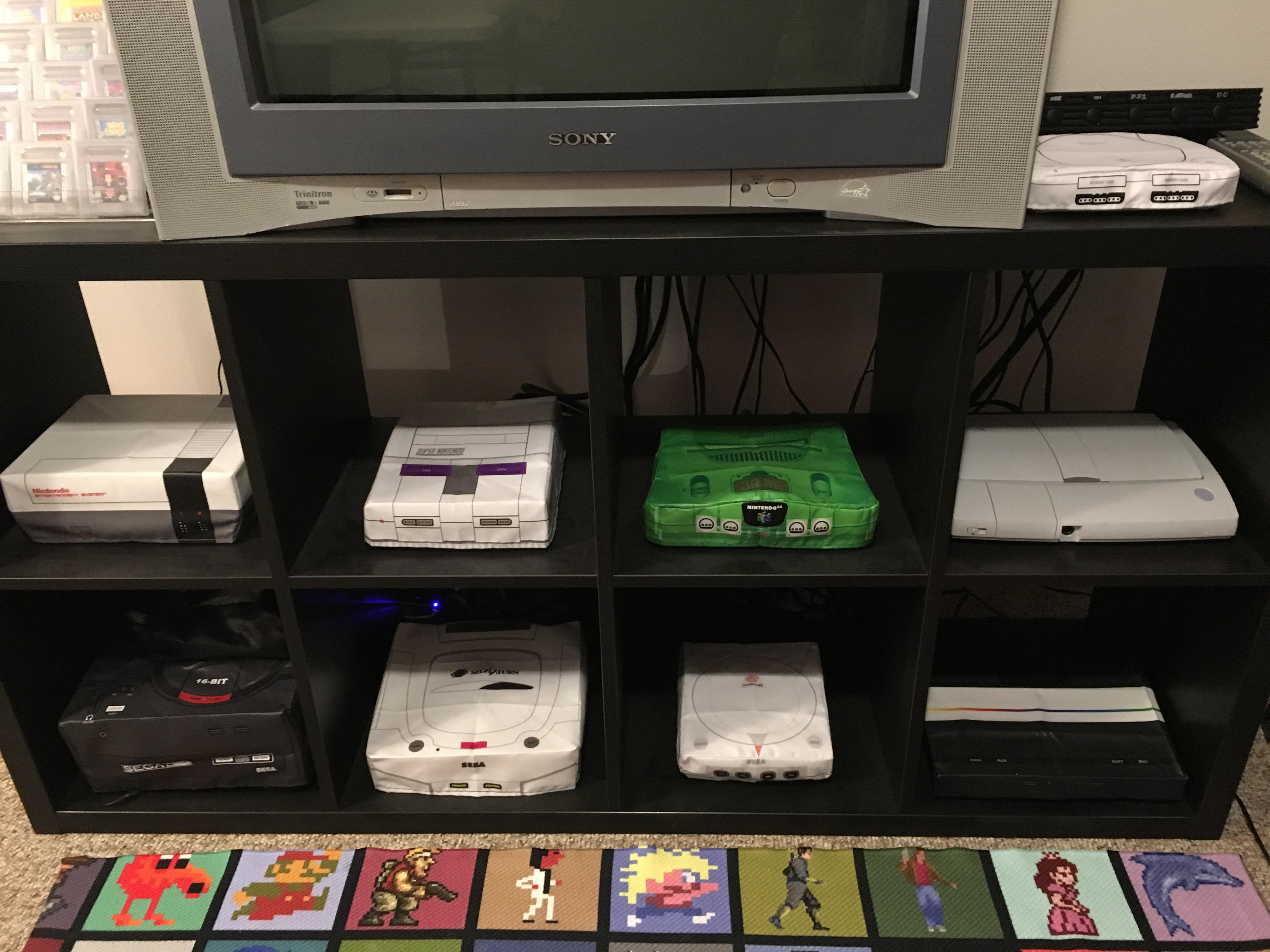 Hello there! I make custom dust covers for gaming consoles because I