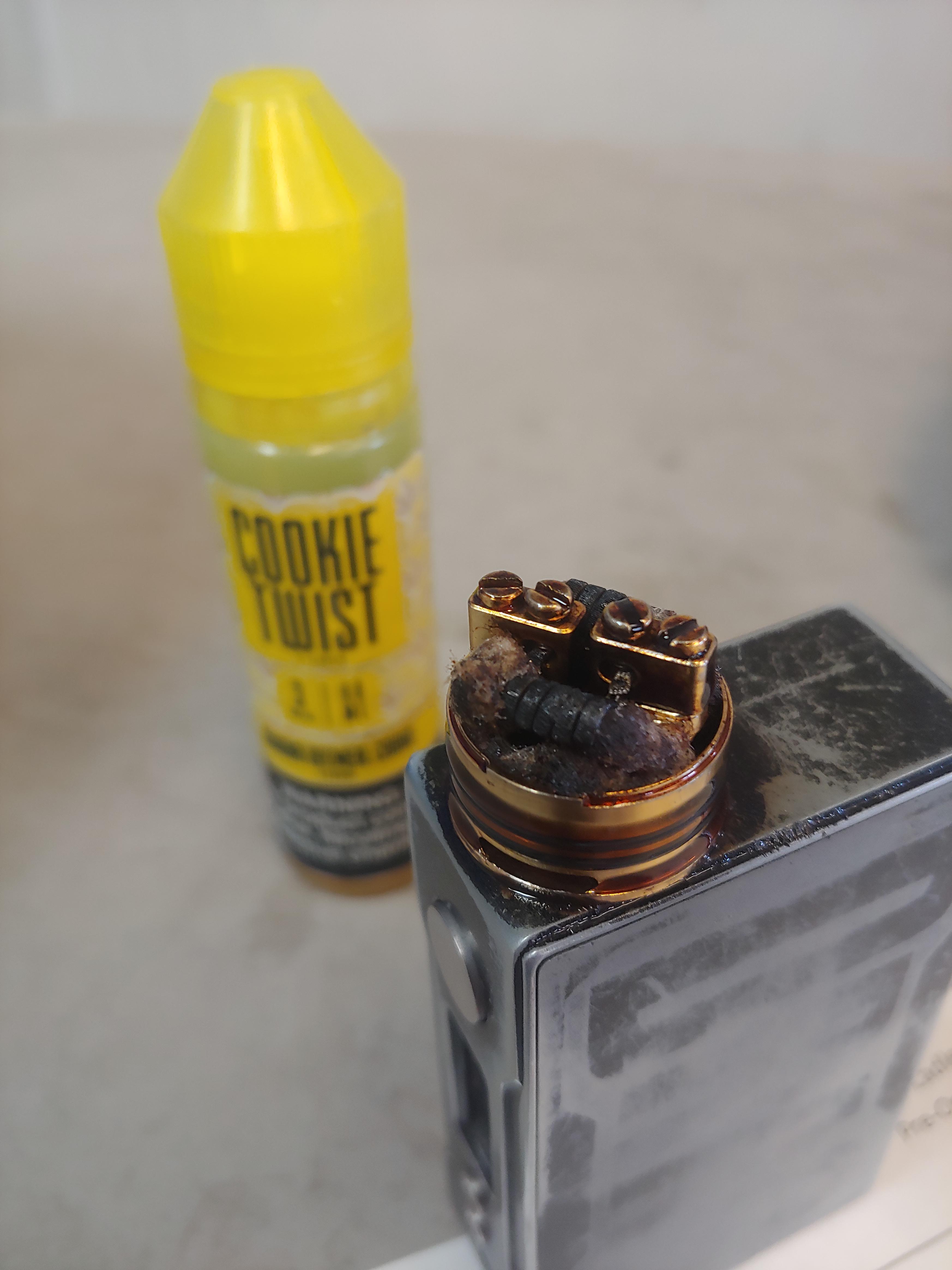 What's wrong here? This is 3 days into new cotton and I cleaned this