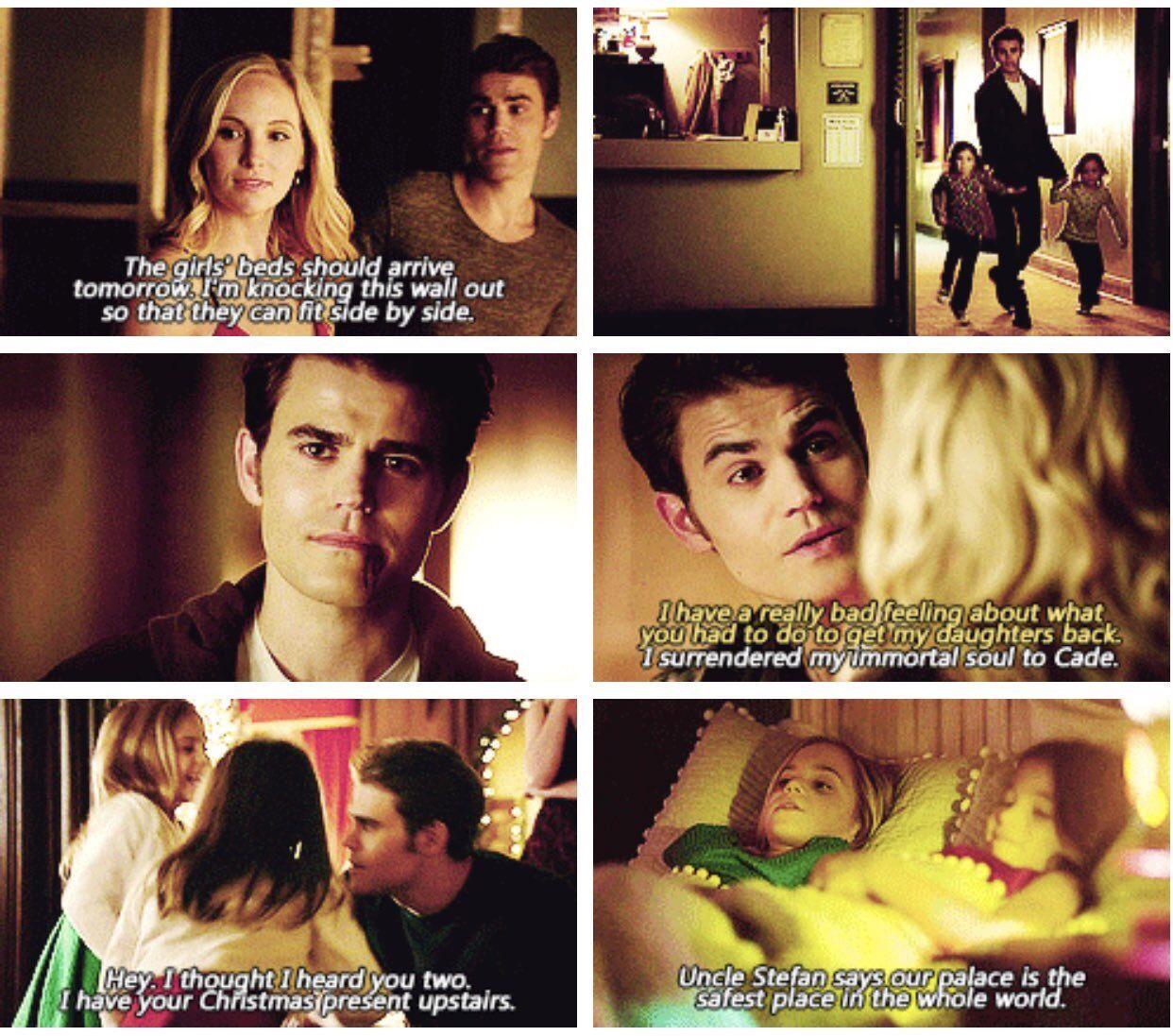 Stefan and the twins were so cute wish they had more scenes together