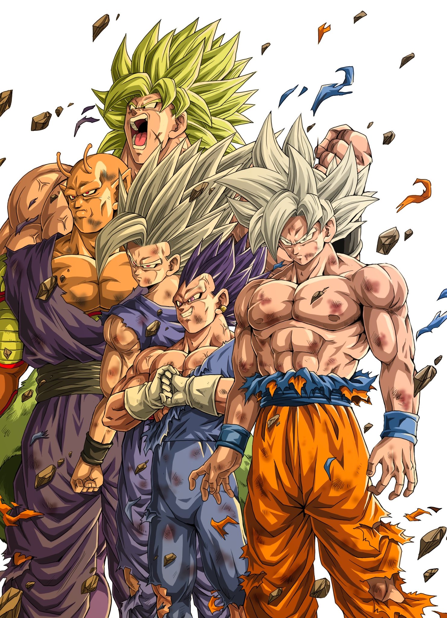 Universe 7 ready to win the next Tournament of Power in 1 episode (art