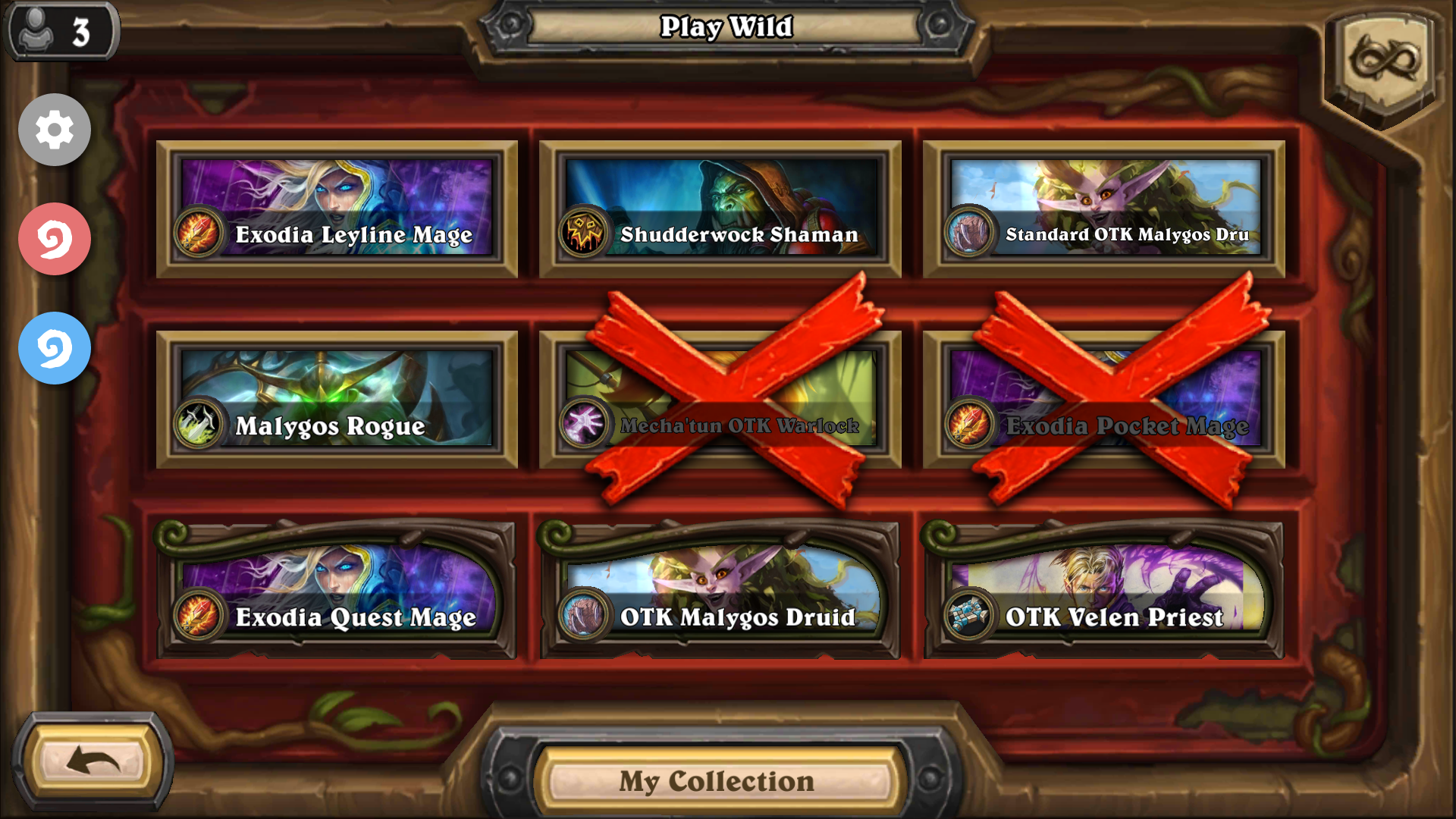 Finally my decks list fully consists of OTK decks! r/hearthstone