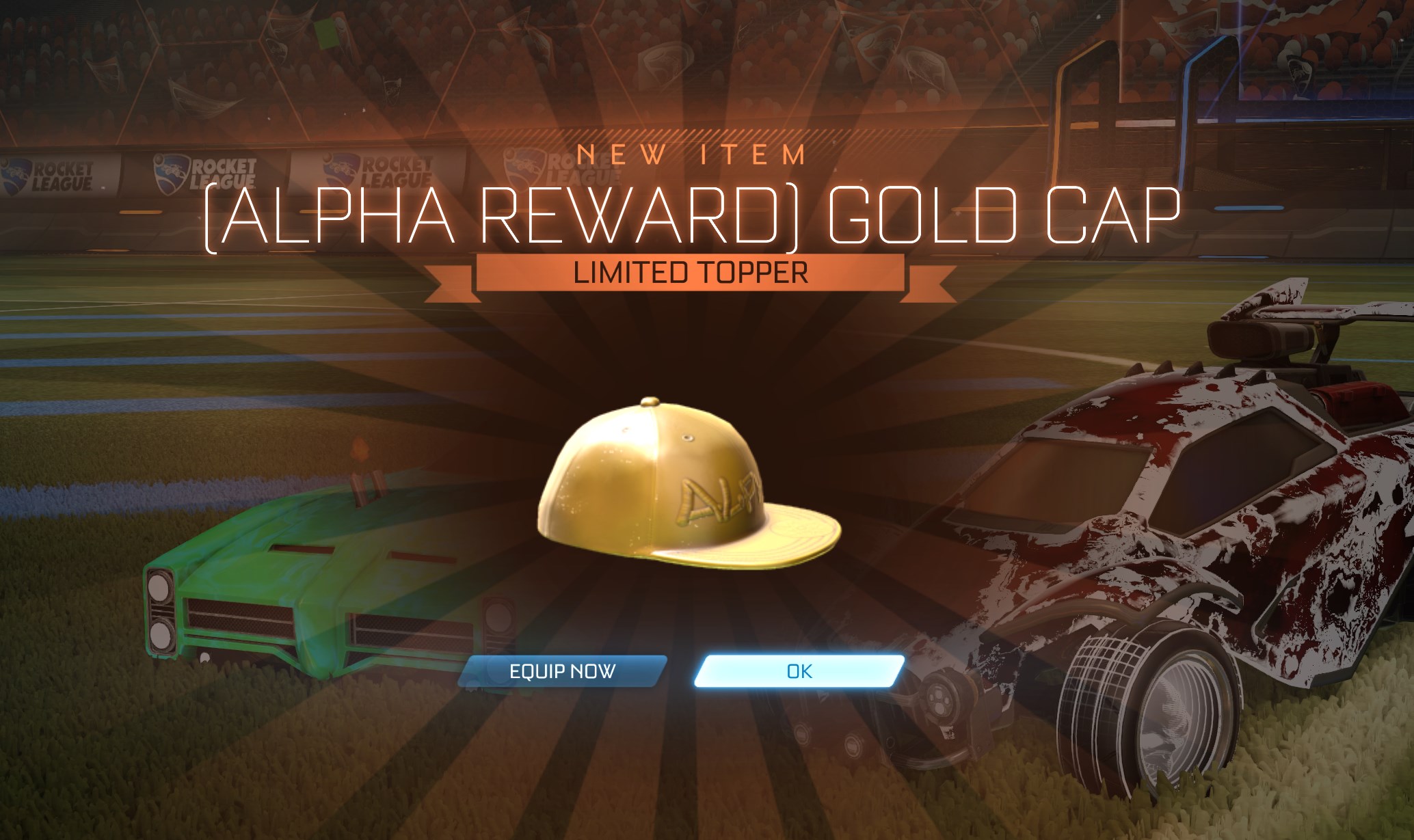 Finally got my cap! r/RocketLeague