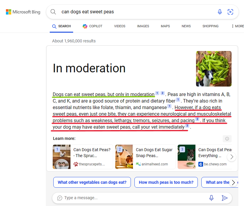 Can dogs eat sweet peas r/mildlyinfuriating