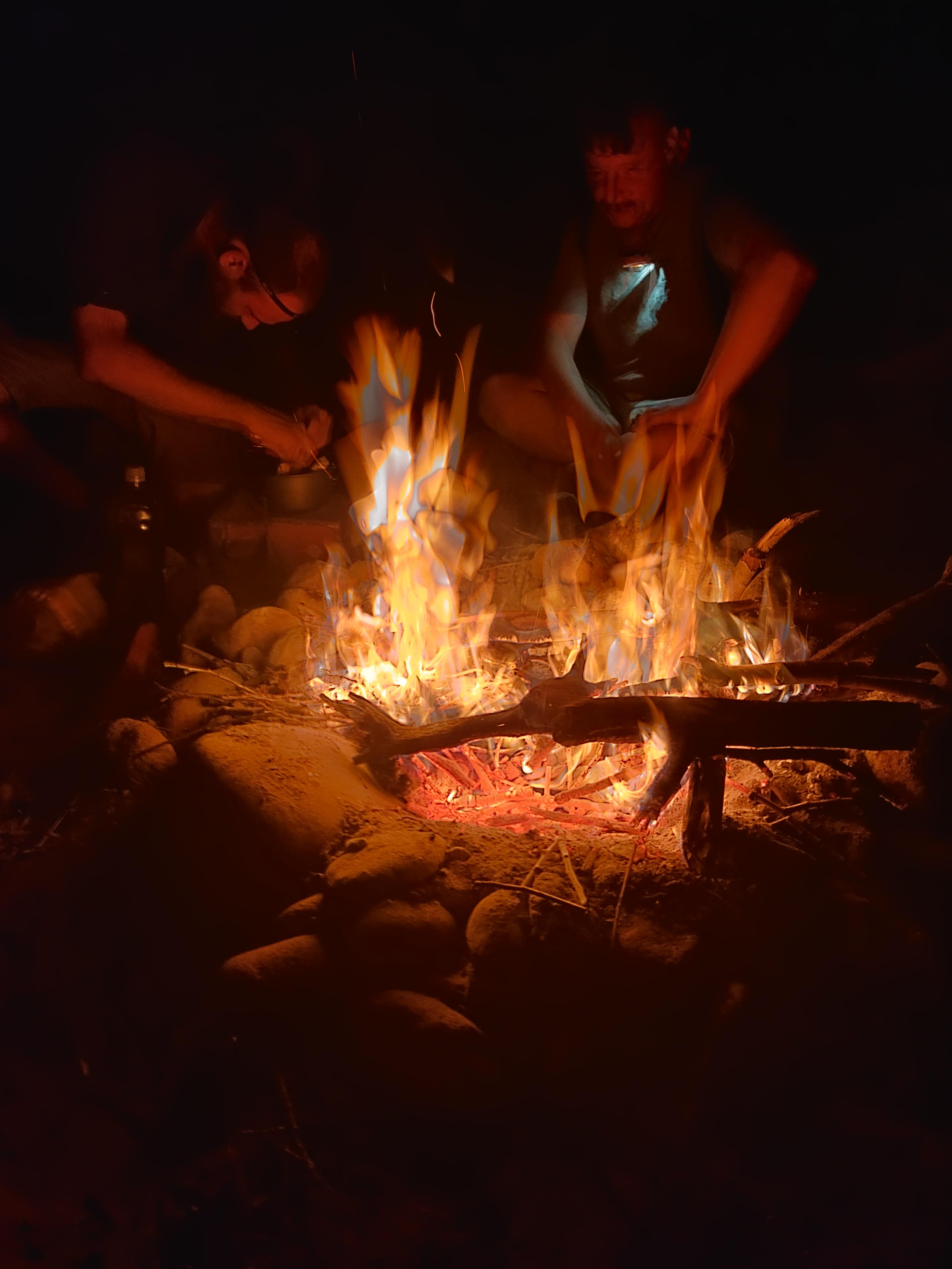 Made some hobo stew last night with some fellow travelers. r/vagabond