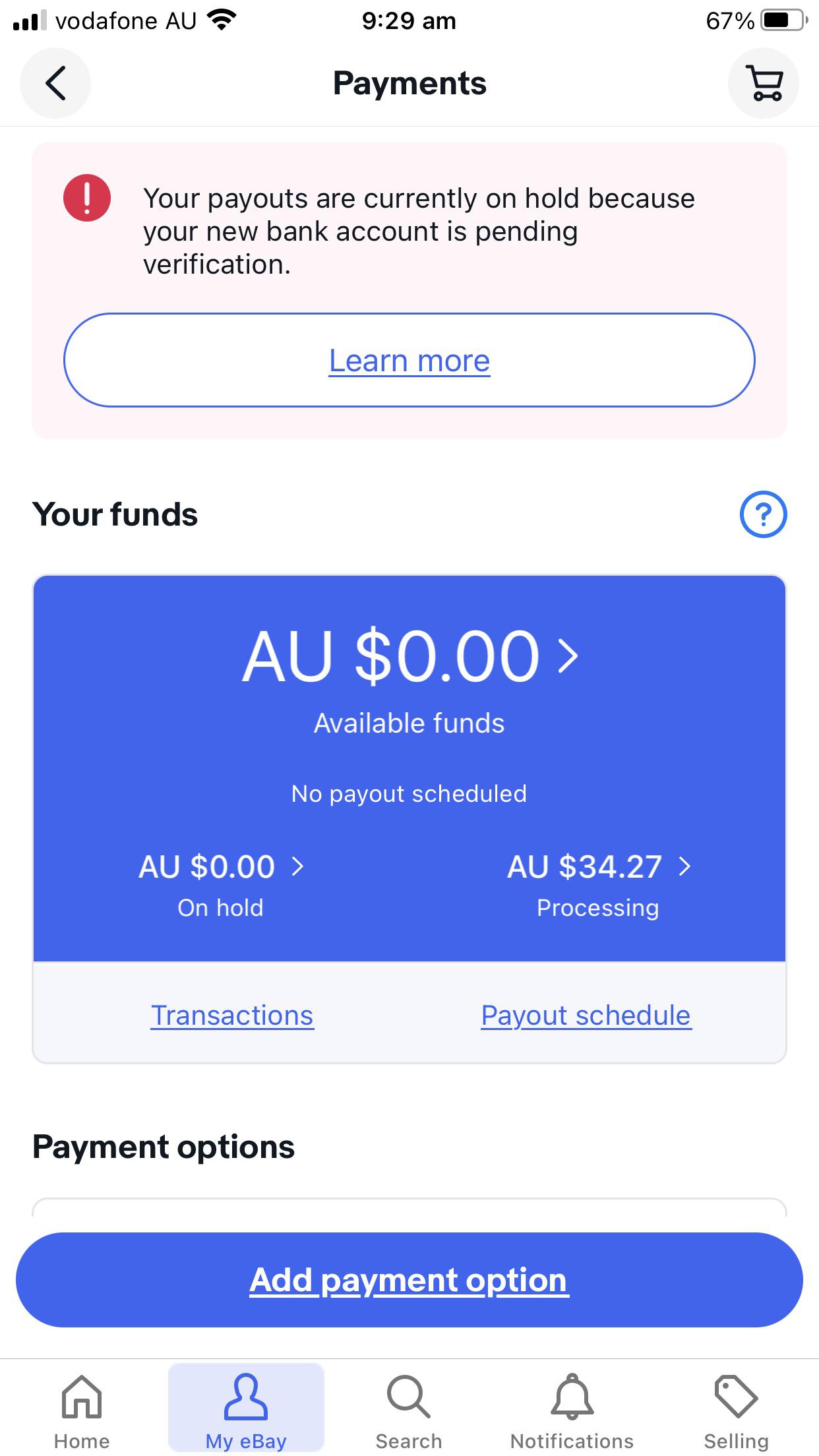 I’ve been using managed payments for months without any issue, but my