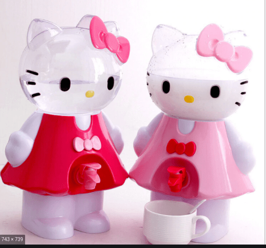 The New Hello Kitty Water Cooler Is.....Interesting. r/ShittyDesign