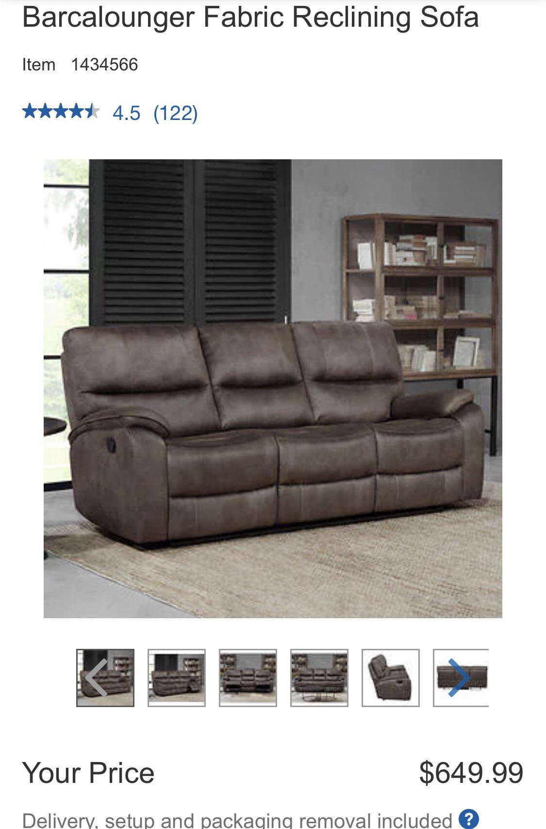 Barcalounger a good buy? Has anyone had this for a while? r/Costco