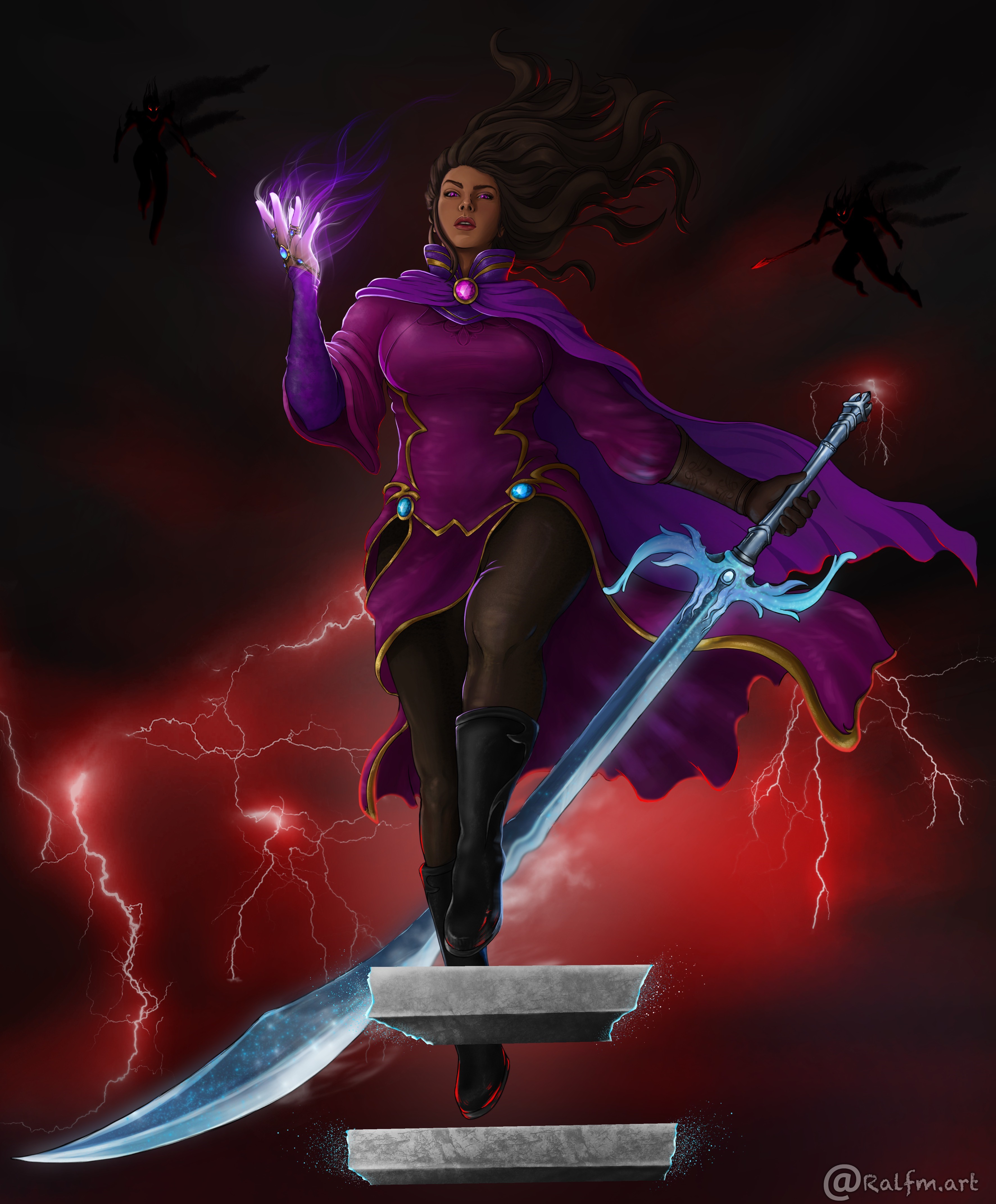 Best Jasnah Fanart I've seen yet by Ralf Melevo IG Ralfm.art r