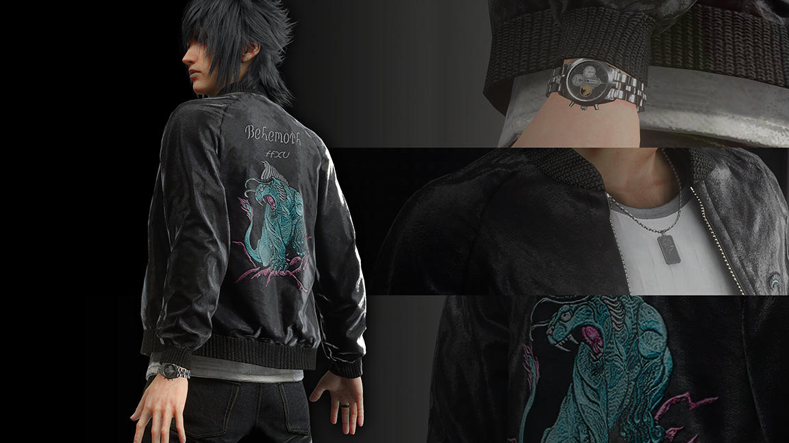 Noctis and his Behemoth Jacket! r/FFXV
