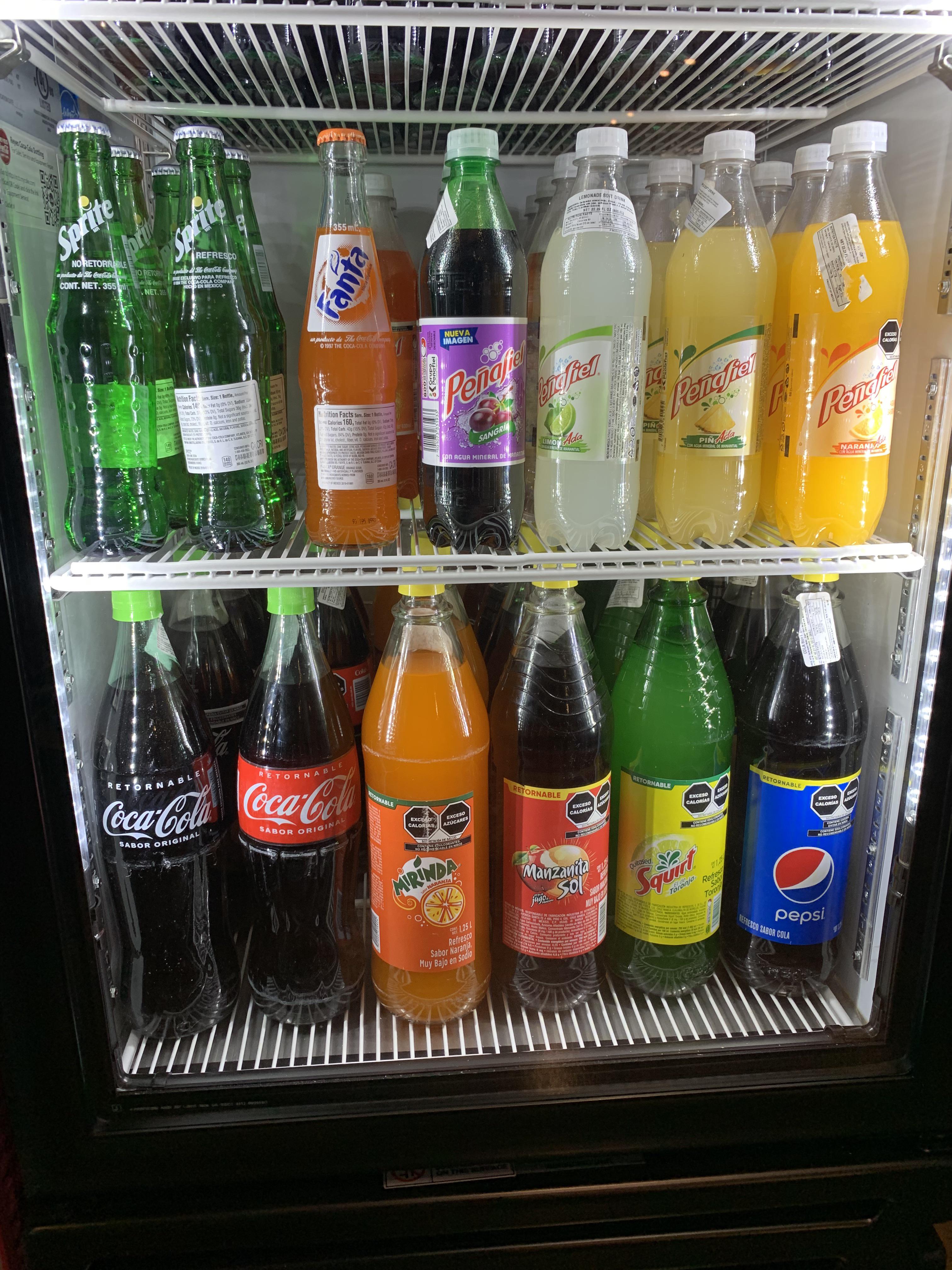 1.25 liter glass bottle sodas from Mexico r/ToFizzOrNotToFizz