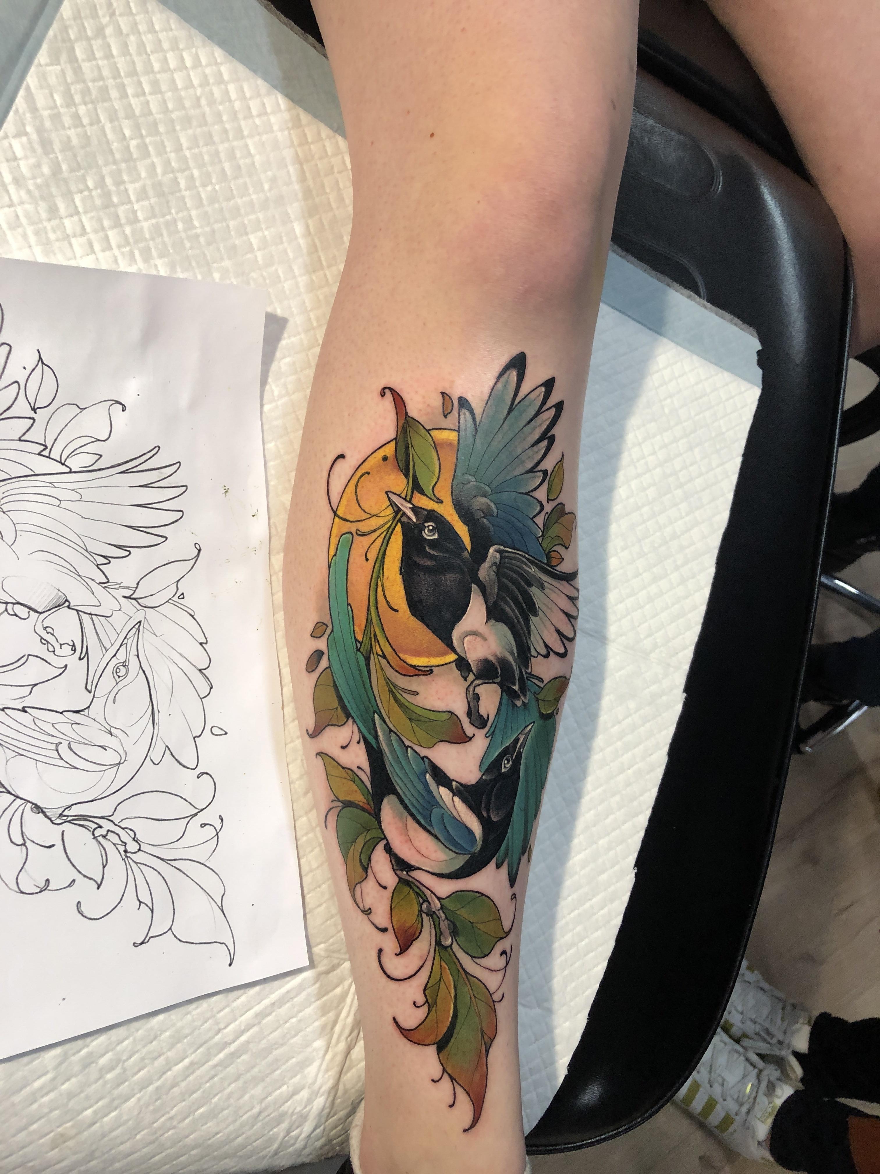 My second tattoo by Santi Bord legendary tattoos, in