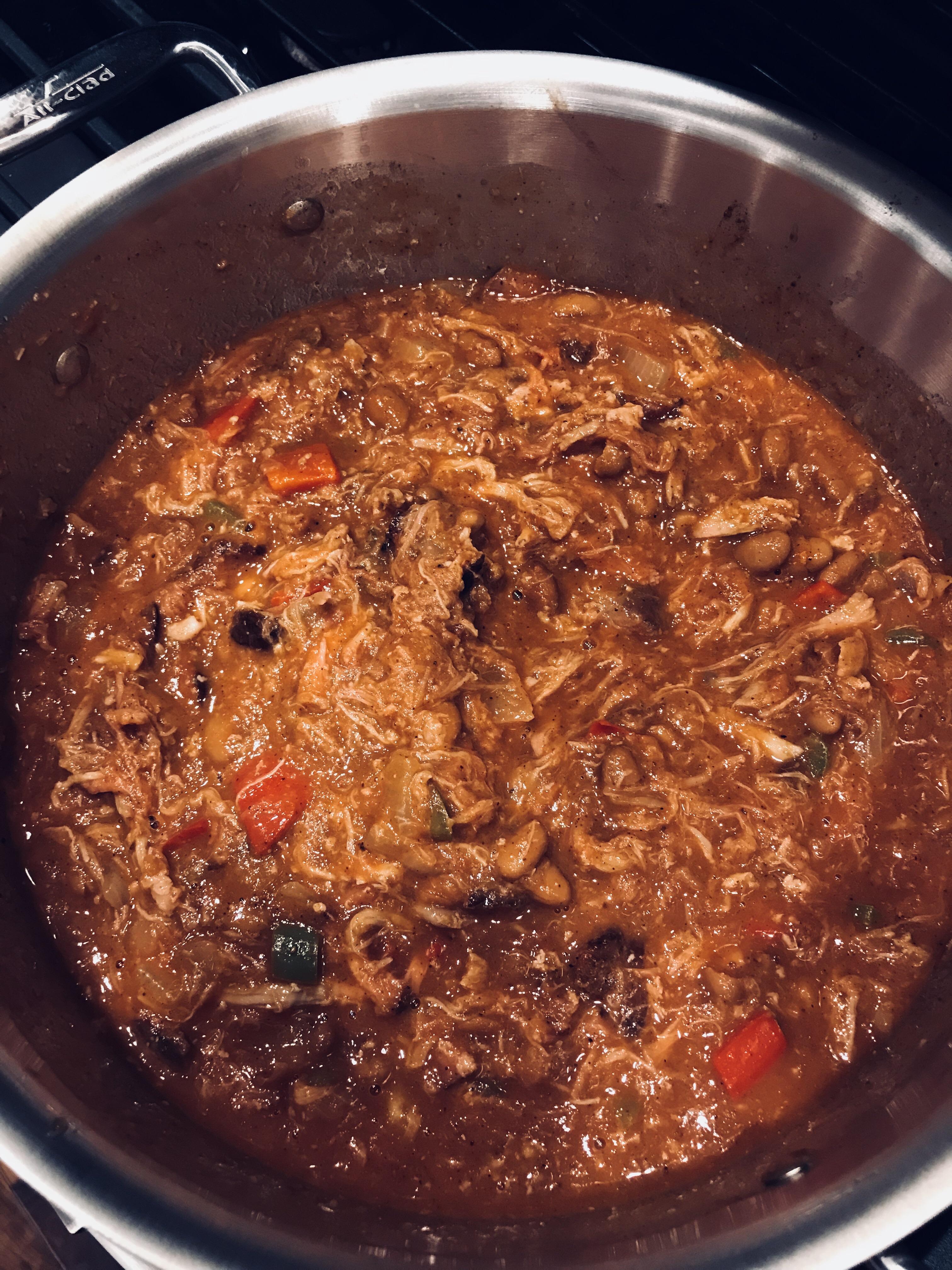 [Homemade] Smoked pulled pork chili r/food