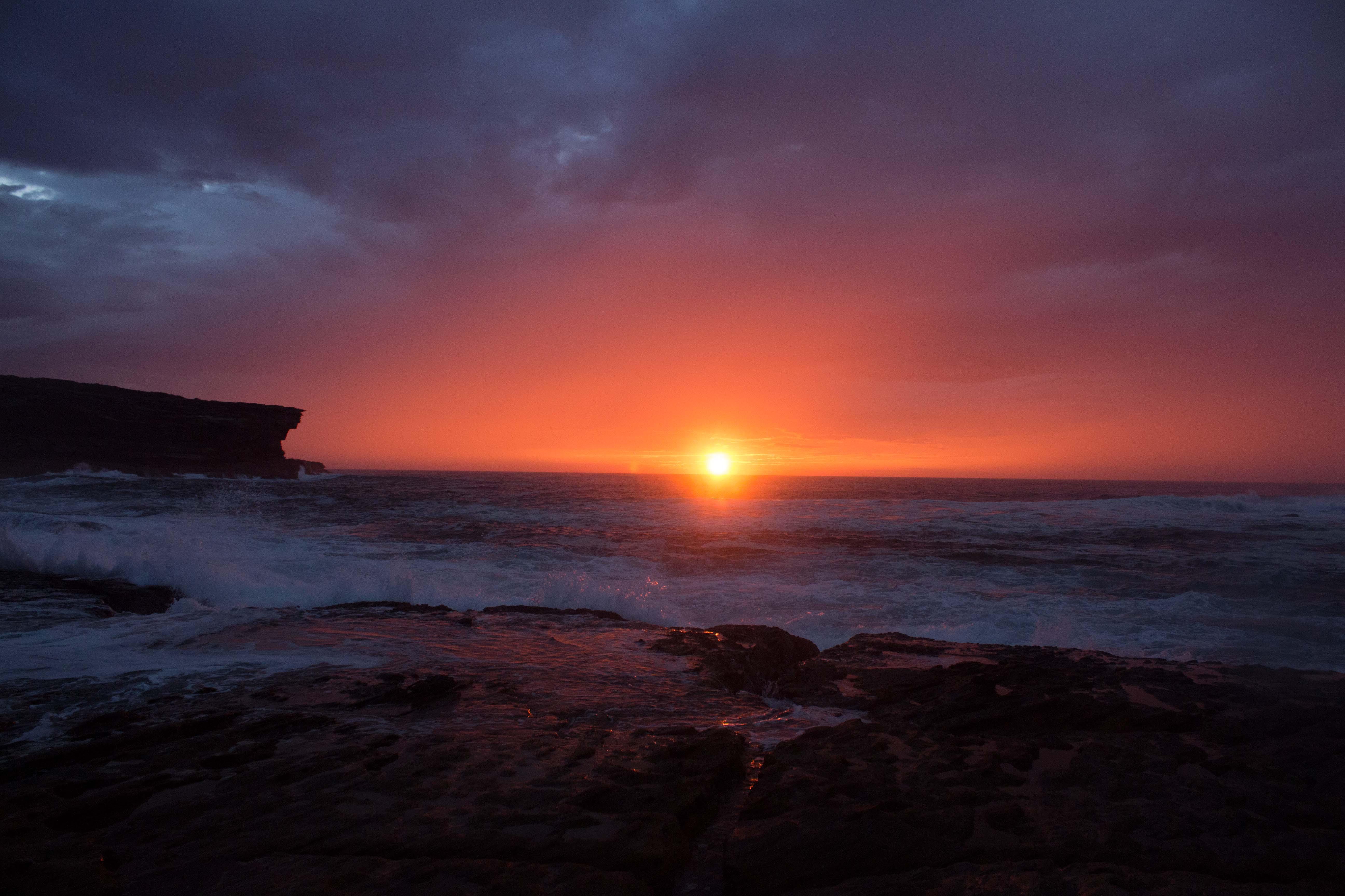 Sunset at the Royal National Park, NSW r/australia
