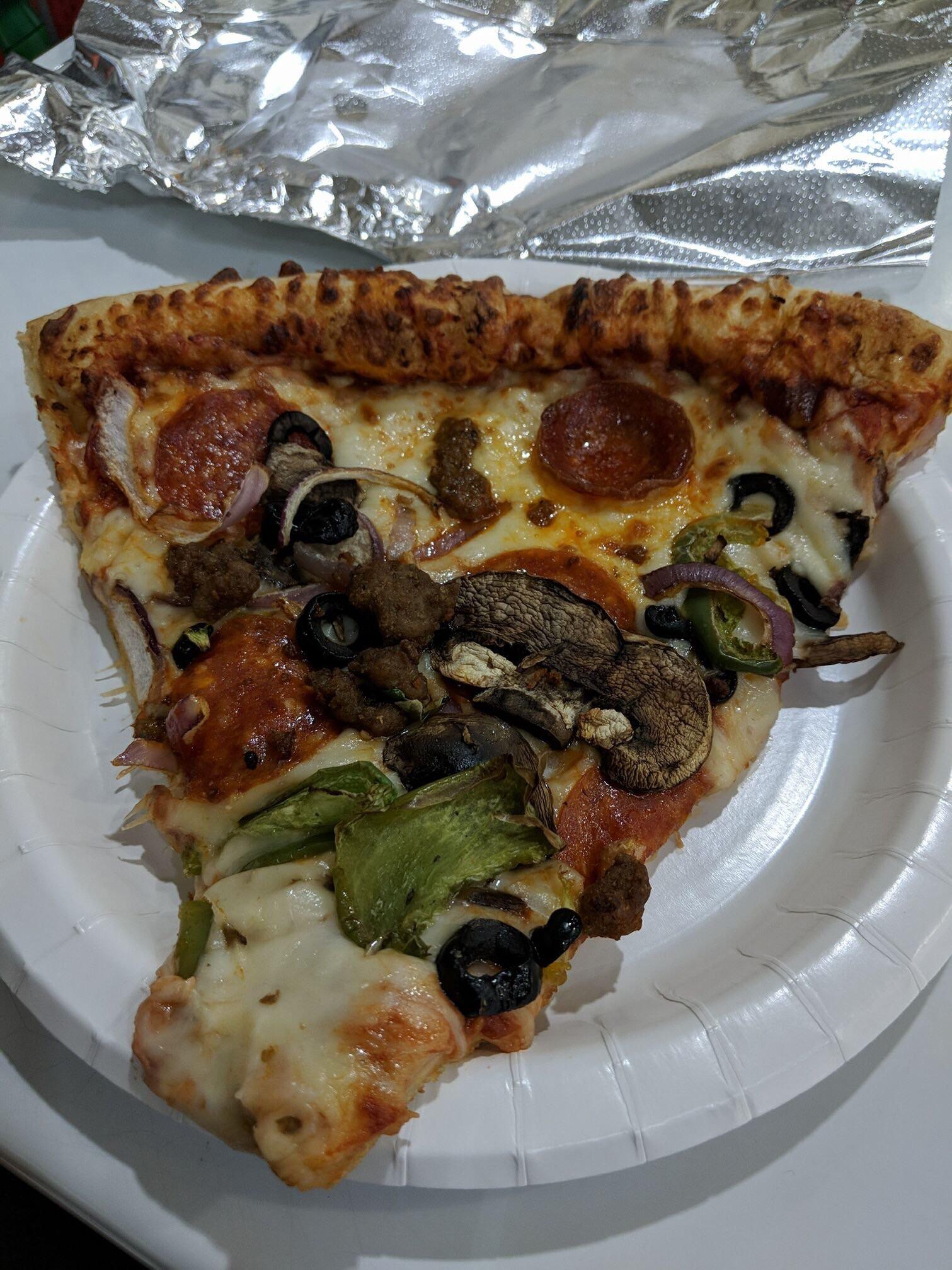 Supreme Pizza from the Costco eatery r/Costco