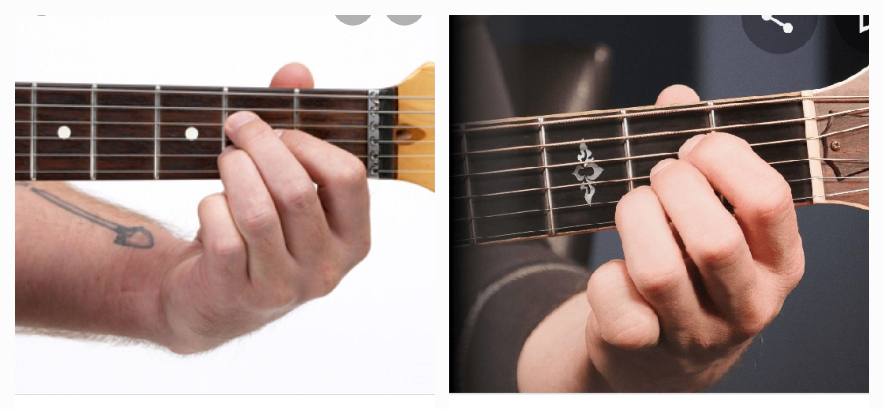 Acoustic Guitar Chords Finger Placement