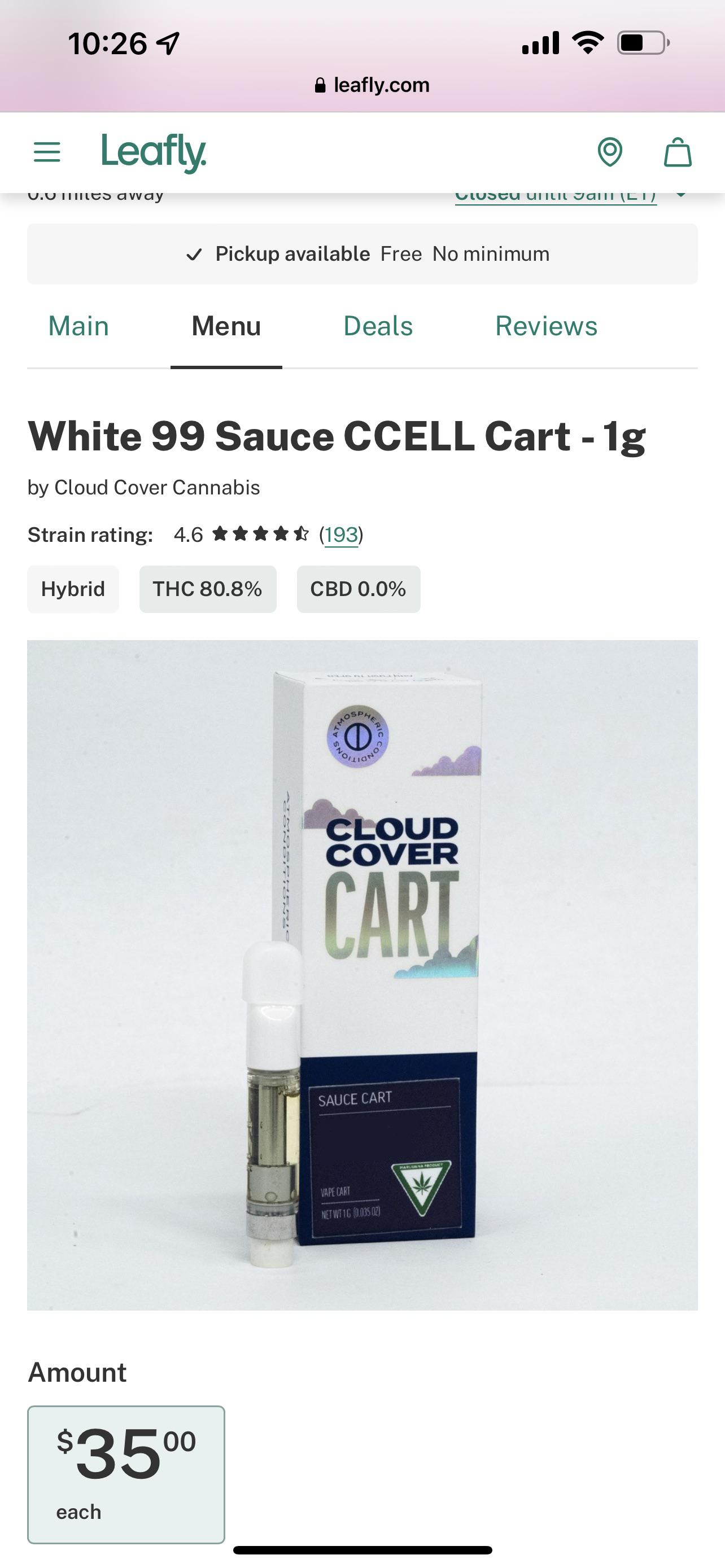 Anyone ever try sauce carts? If so what’s the difference? r/Michigents