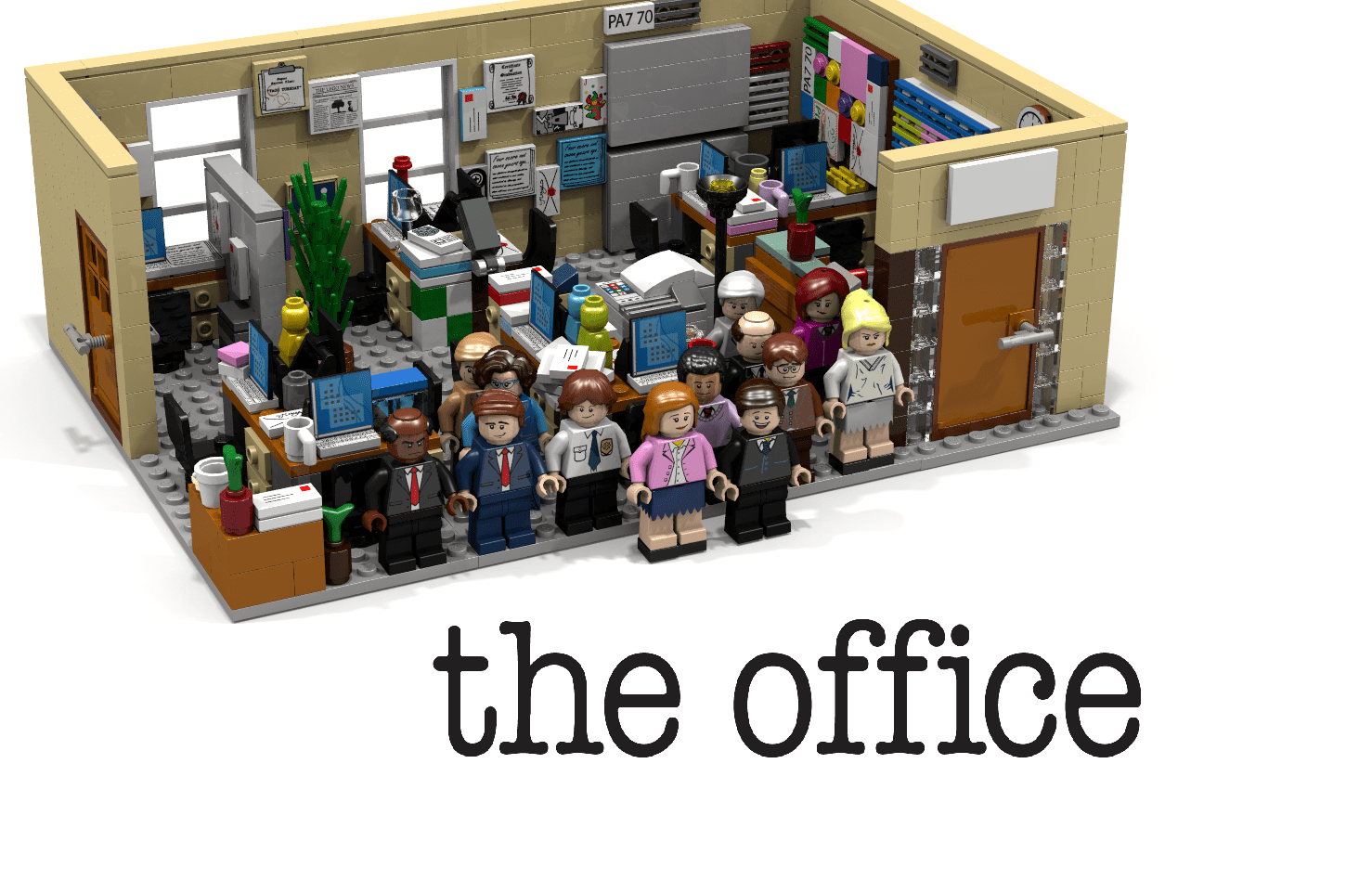 The Office Lego set is almost at 5000 votes Link below