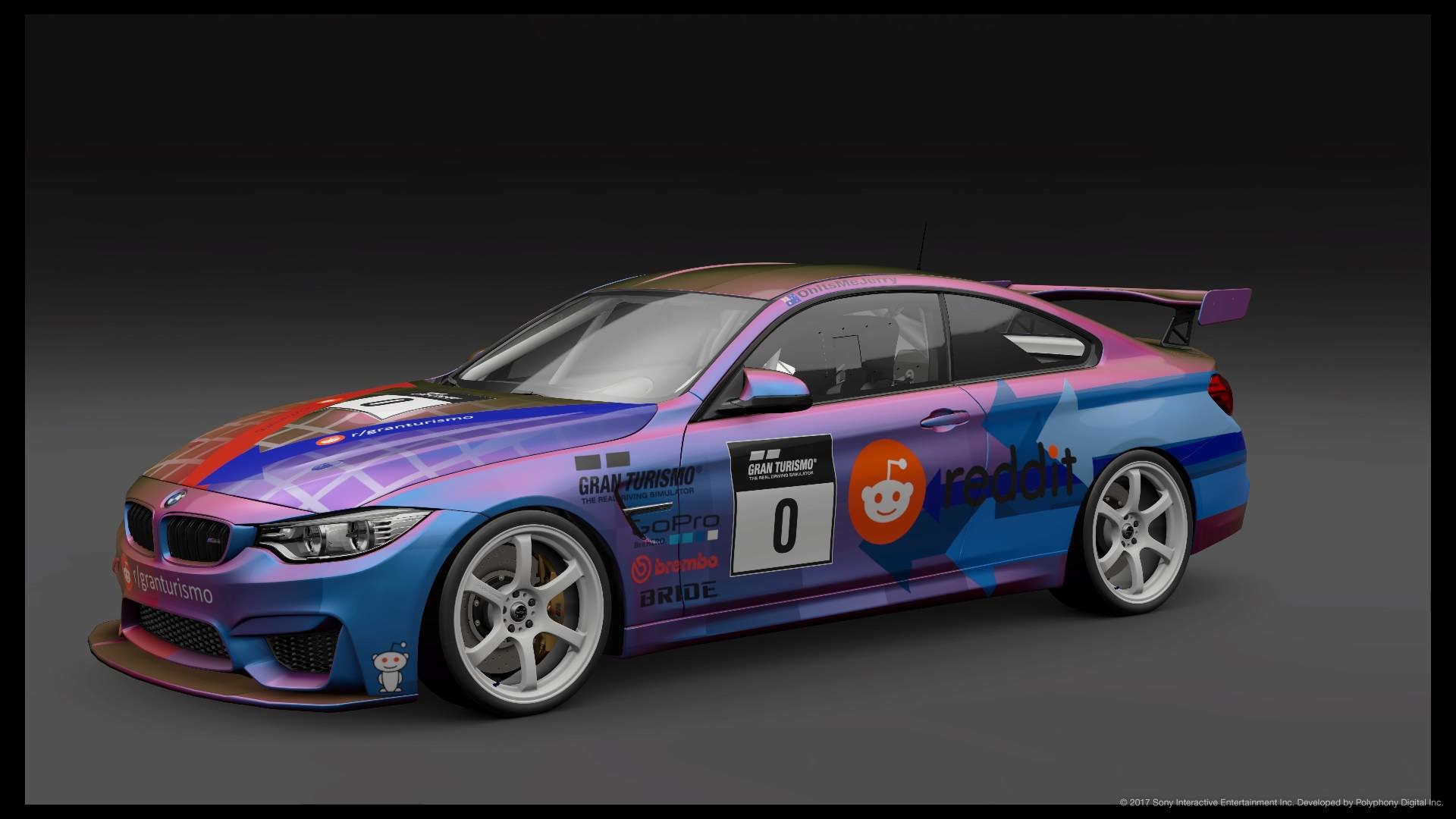 BMW M4 Reddit Livery r/granturismo