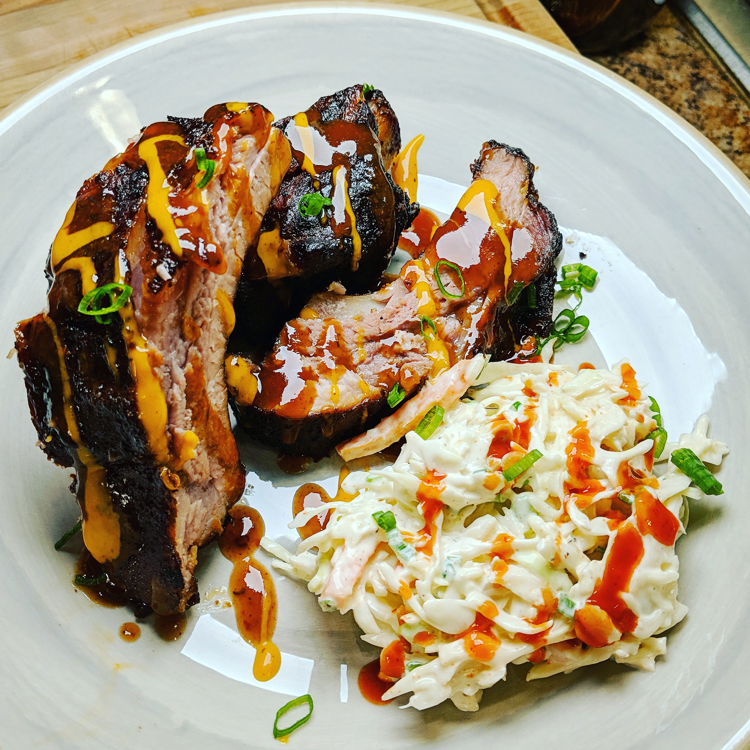 Smoked Baby Back Ribs and Coleslaw! r/ketorecipes