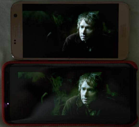 Is there a fix for note 8 black/gray gradient problem .. the image is to illustrate the problem