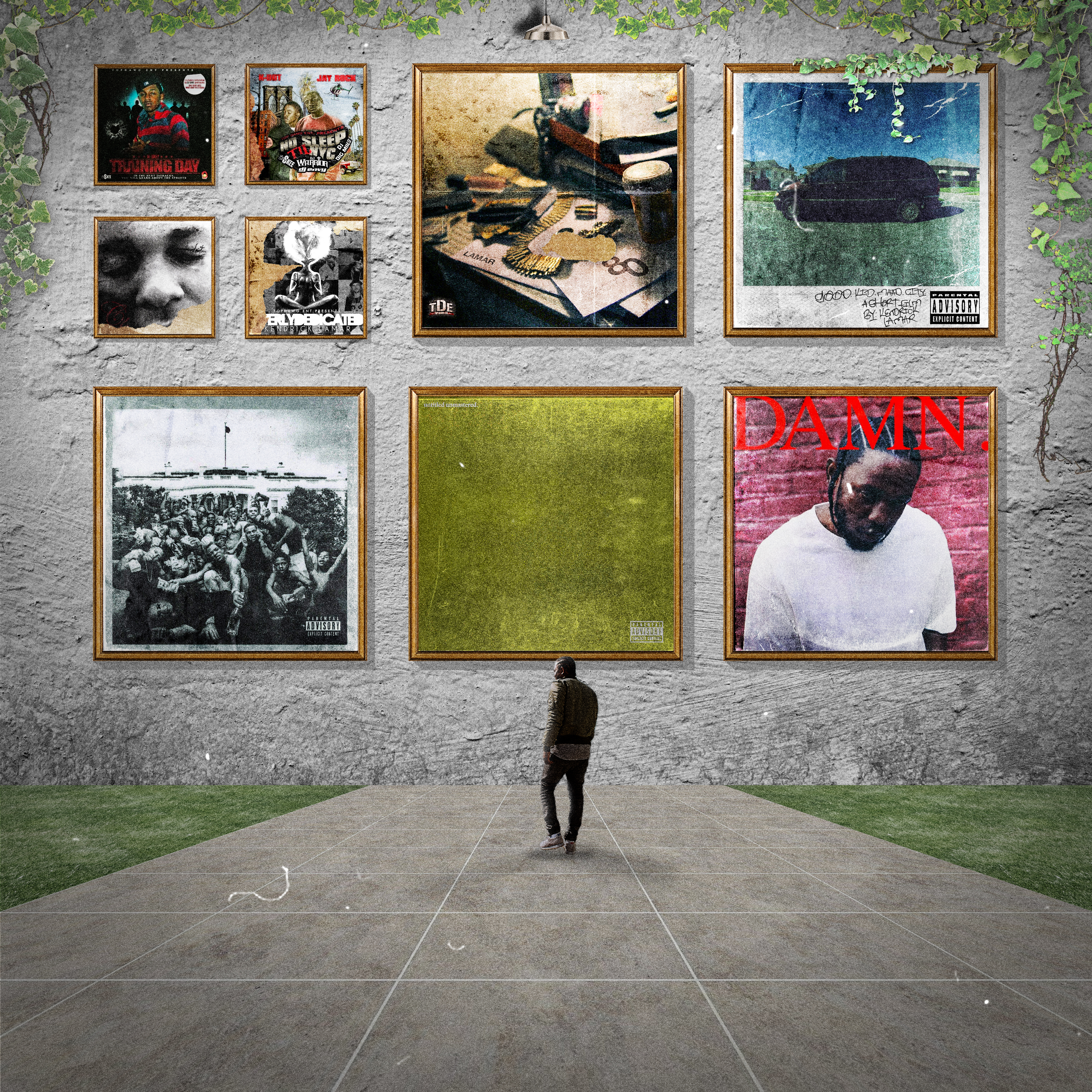 Kendrick Lamar Greatest Hits r/freshalbumart