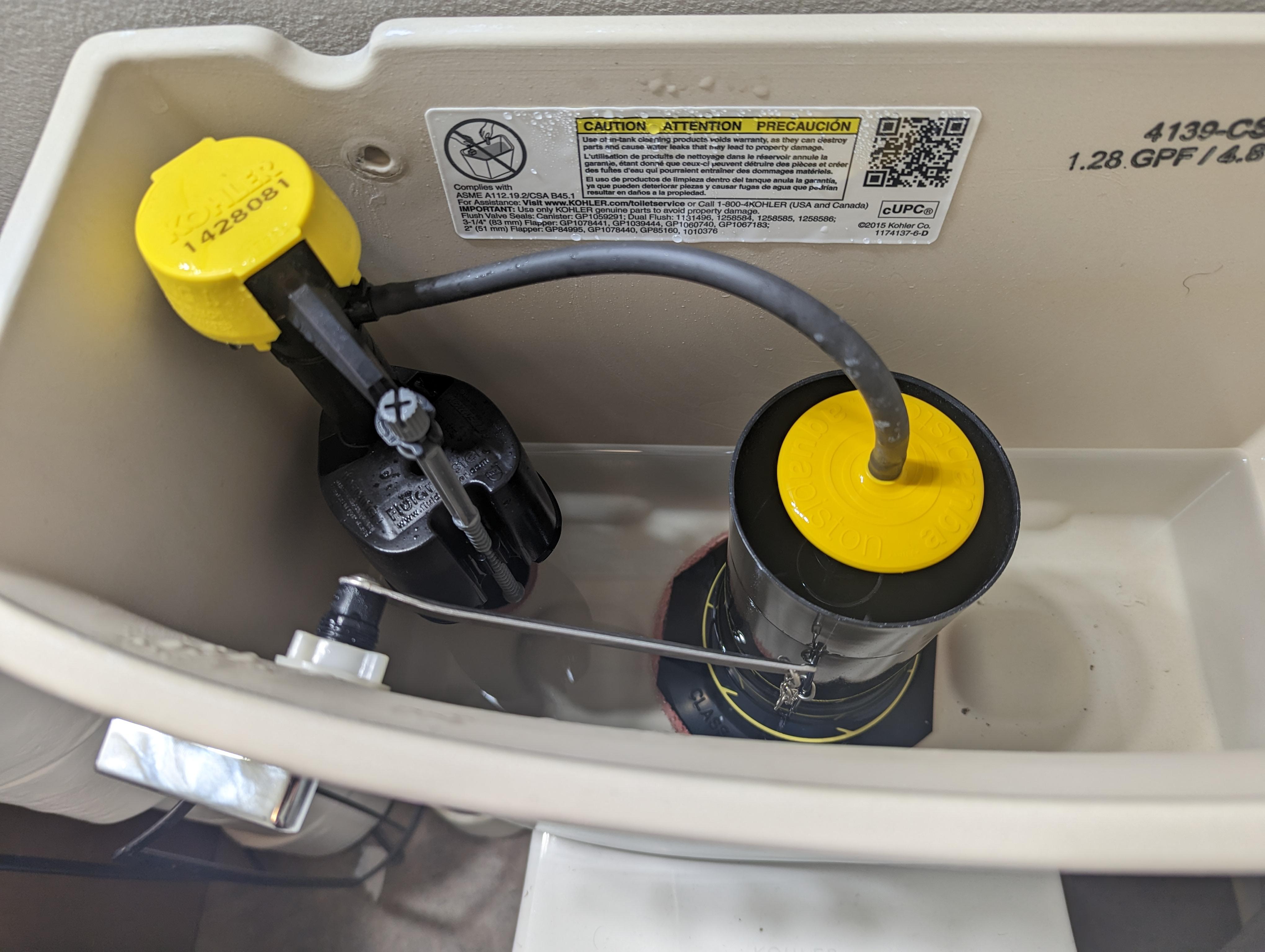 Kohler toilet randomly won't fill r/Plumbing