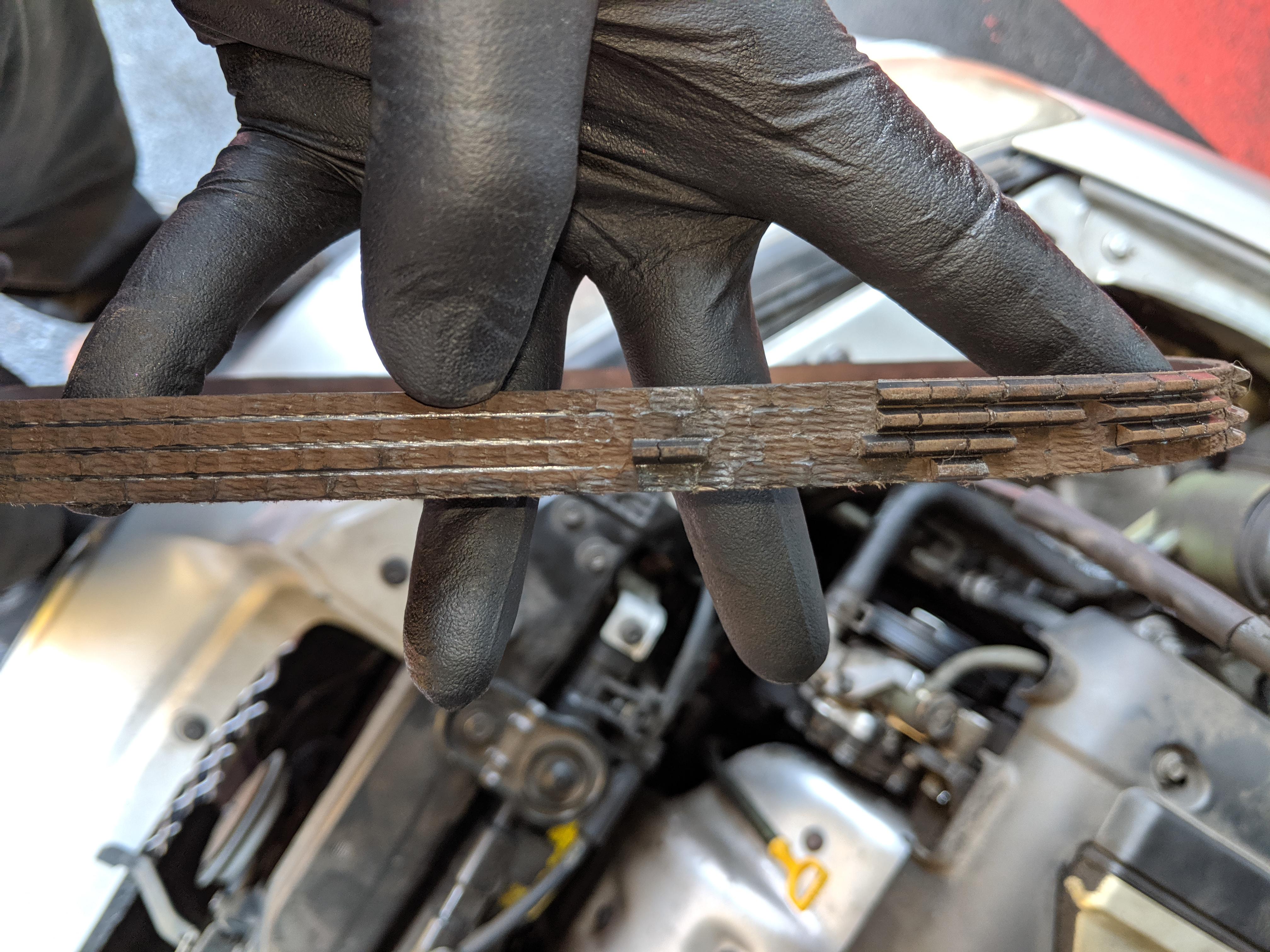 "I know my car, don't try to upsell me on anything." Alternator belt