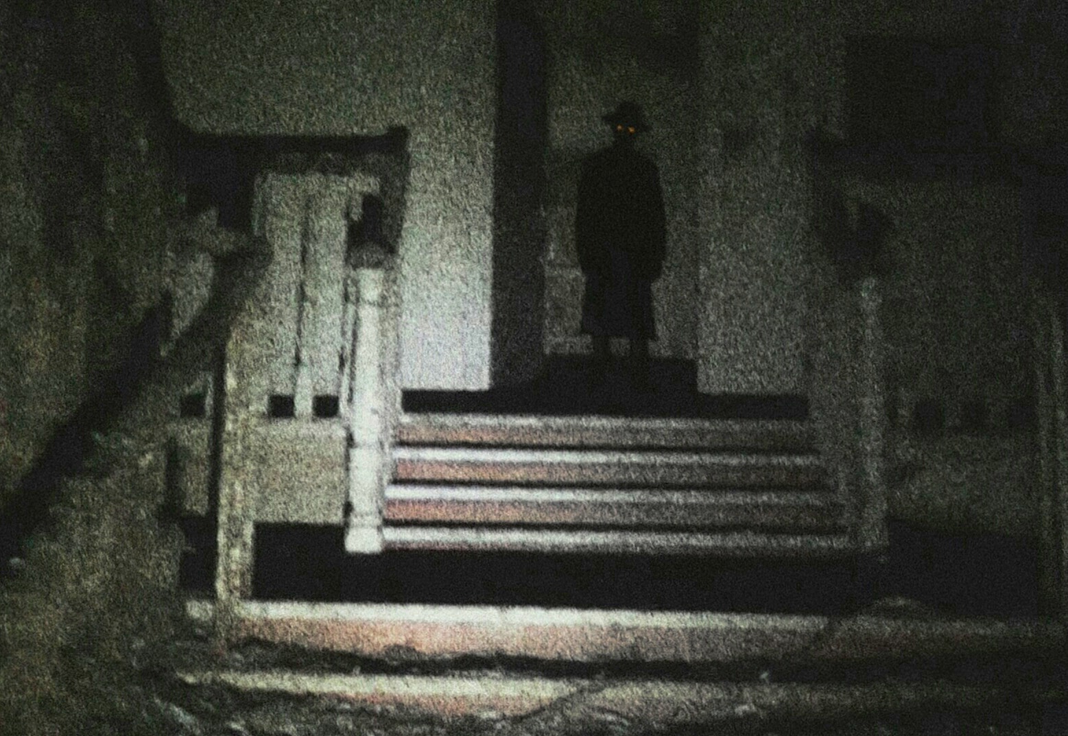 Hat man creepy