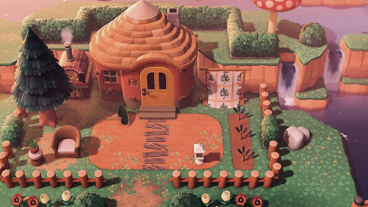 My first decorated villager house Ketchup!🍅 🌱 r/AnimalCrossing