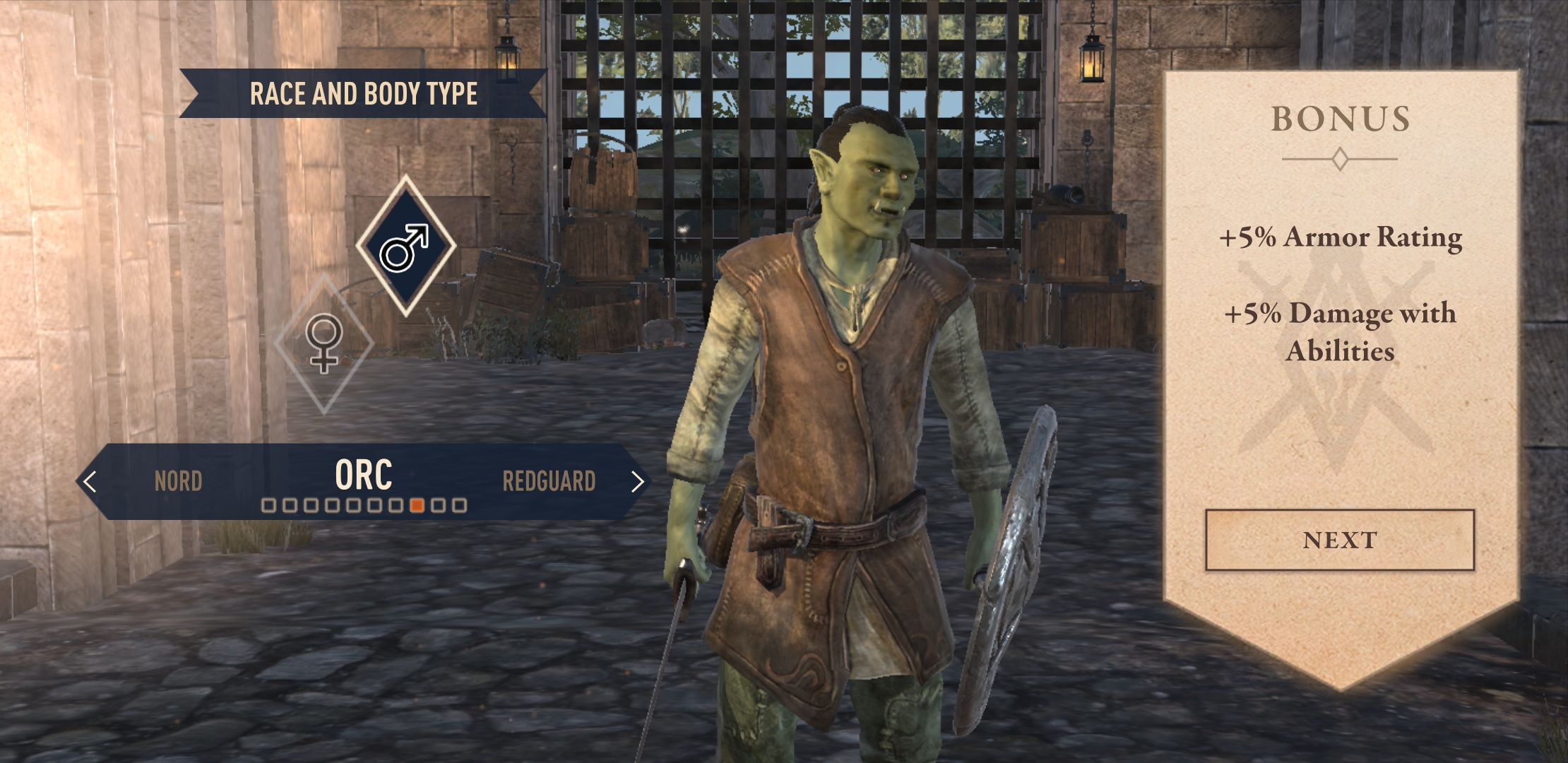 Best Race? Orc is the only class with armor rating. r/ElderScrollsBlades