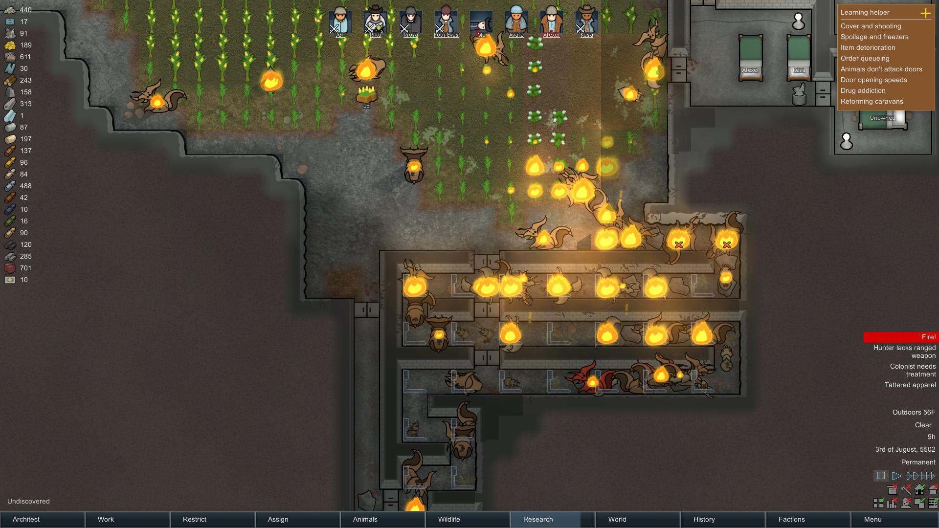 Fire is the best disinfectant. r/RimWorld